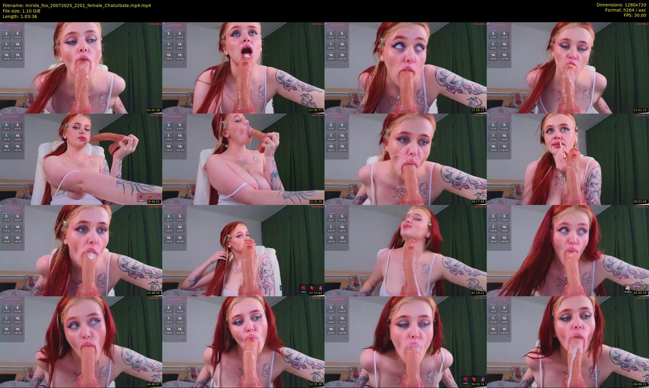 mirida_fox — 64 minute Chaturbate female cam show recording, 720p, Jul 20, 2025