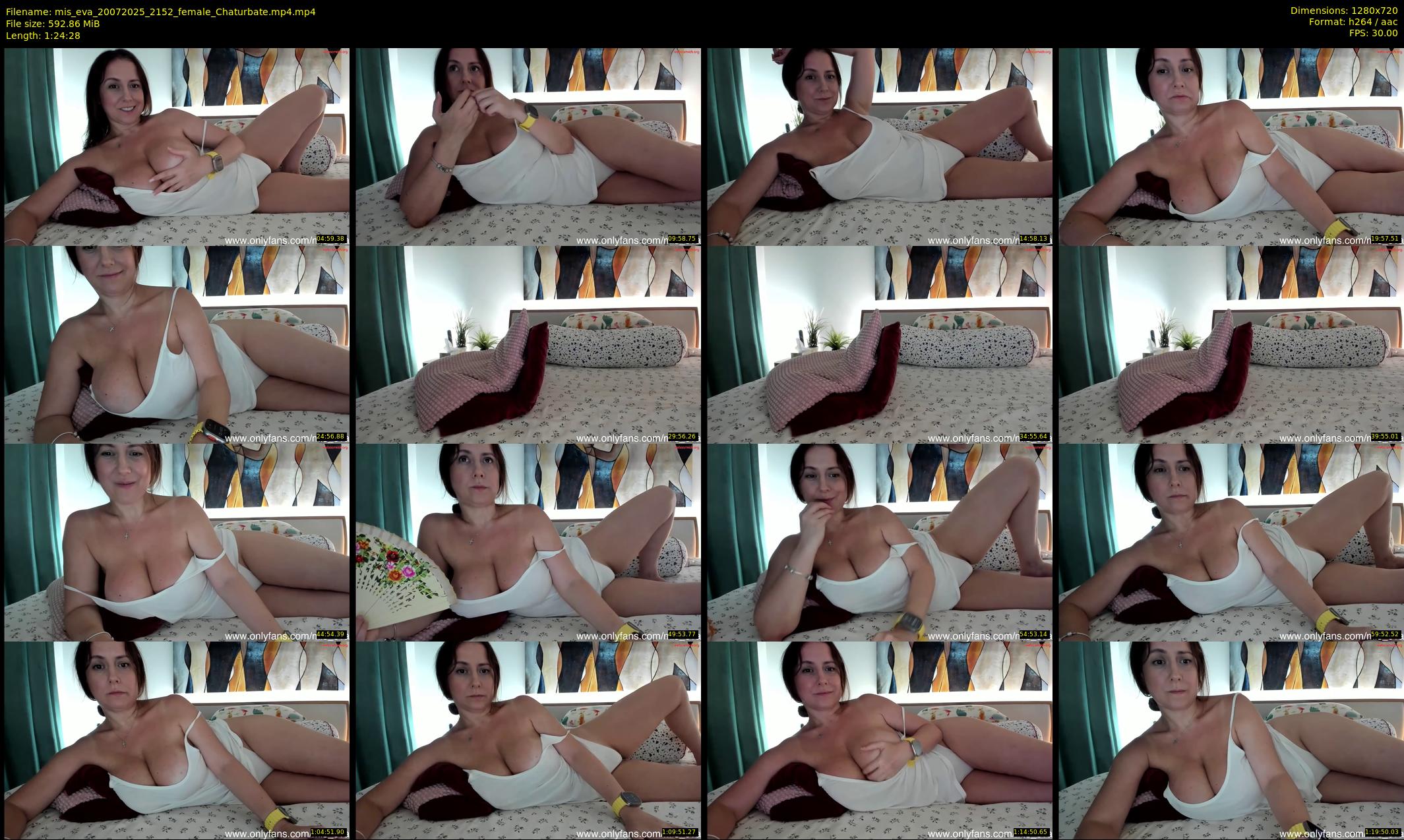 mis_eva — 85 minute Chaturbate female cam show recording, 720p, Jul 20, 2025