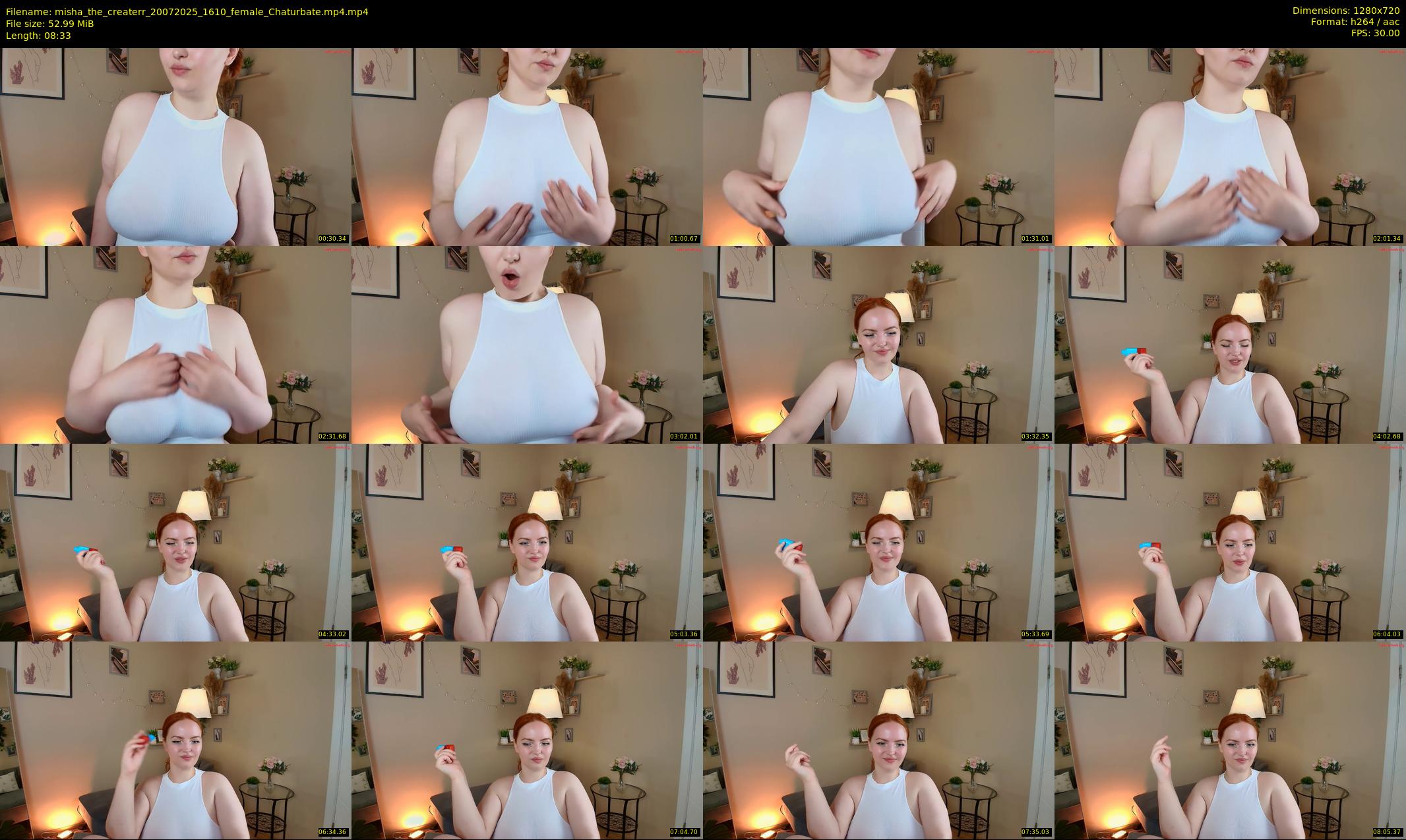 misha_the_createrr — 9 minute Chaturbate female cam show recording, 720p, Jul 20, 2025