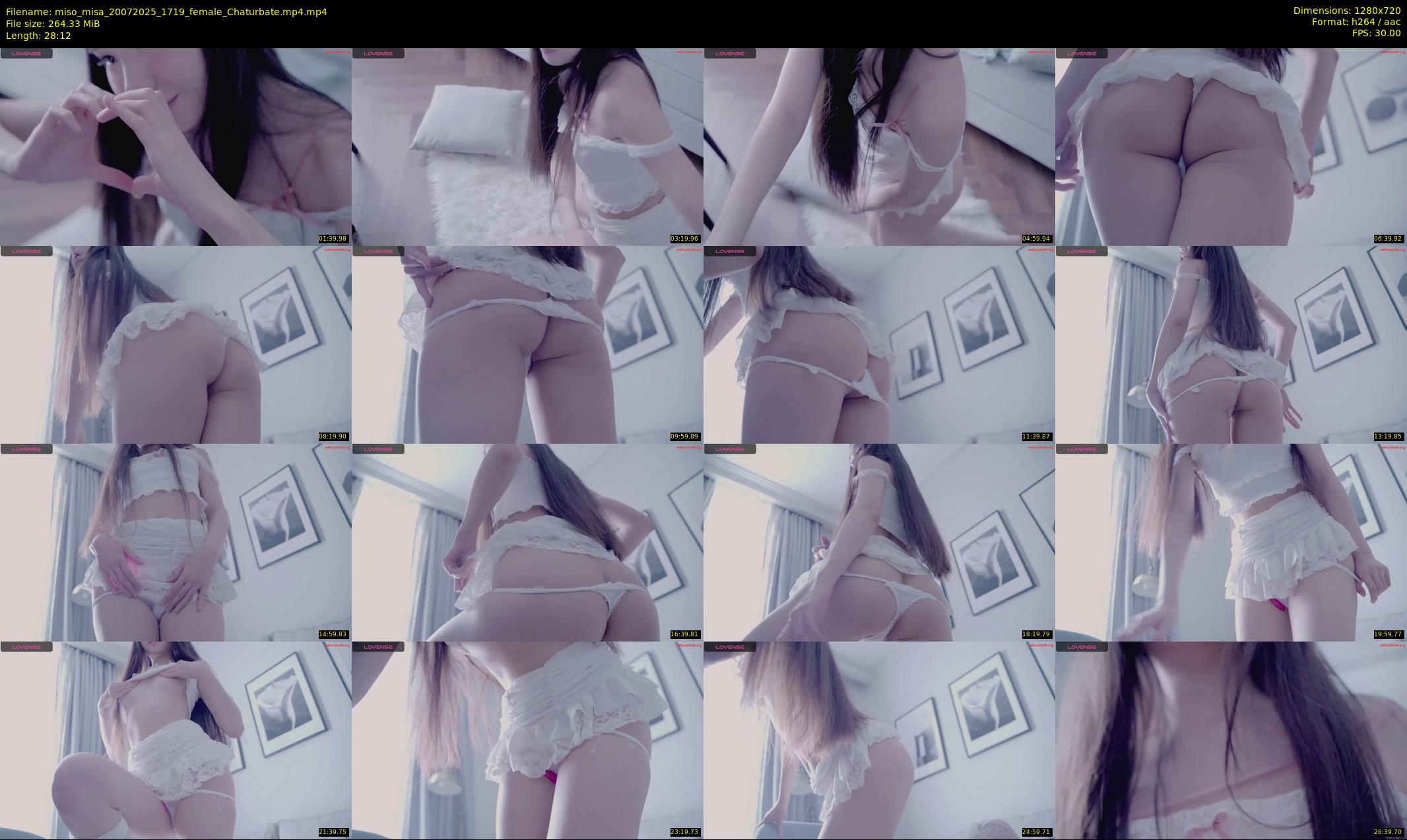 miso_misa — 29 minute Chaturbate female cam show recording, 720p, Jul 20, 2025