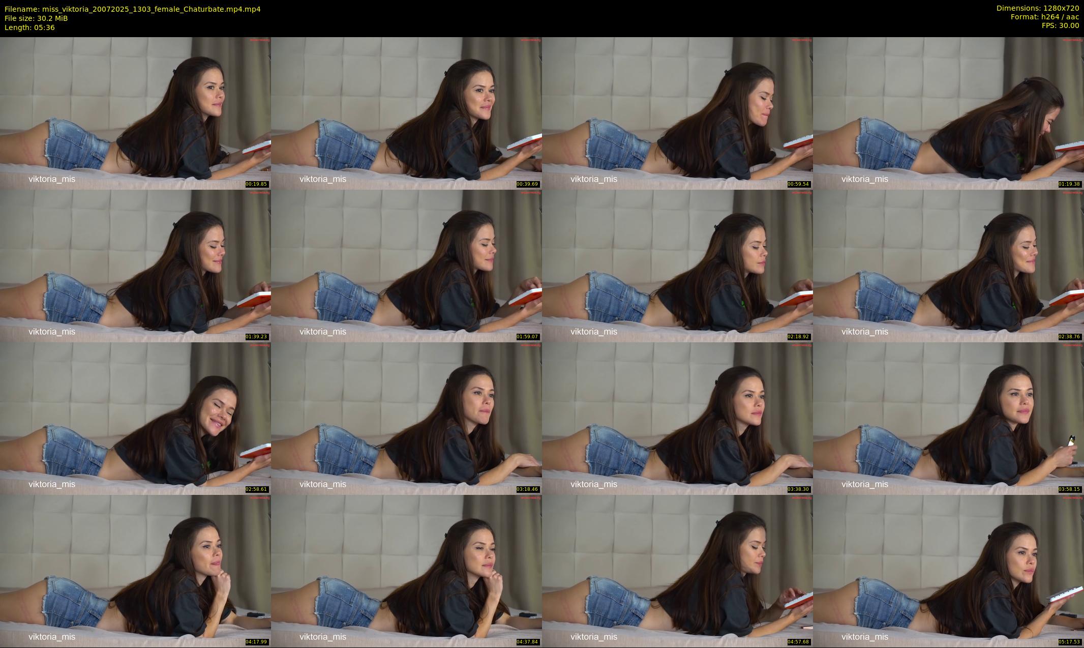 miss_viktoria — 6 minute Chaturbate female cam show recording, 720p, Jul 20, 2025