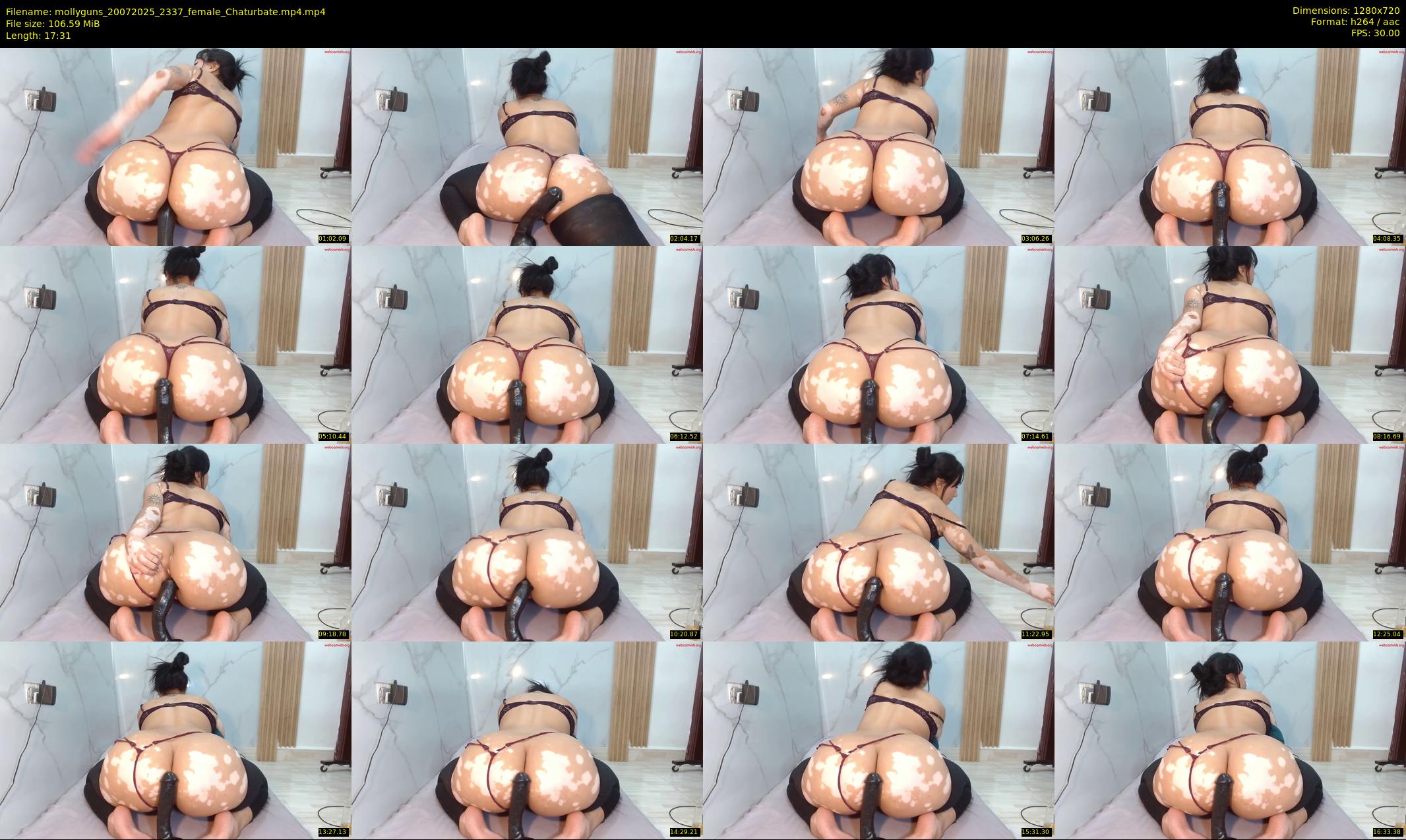 mollyguns — 18 minute Chaturbate female cam show recording, 720p, Jul 20, 2025