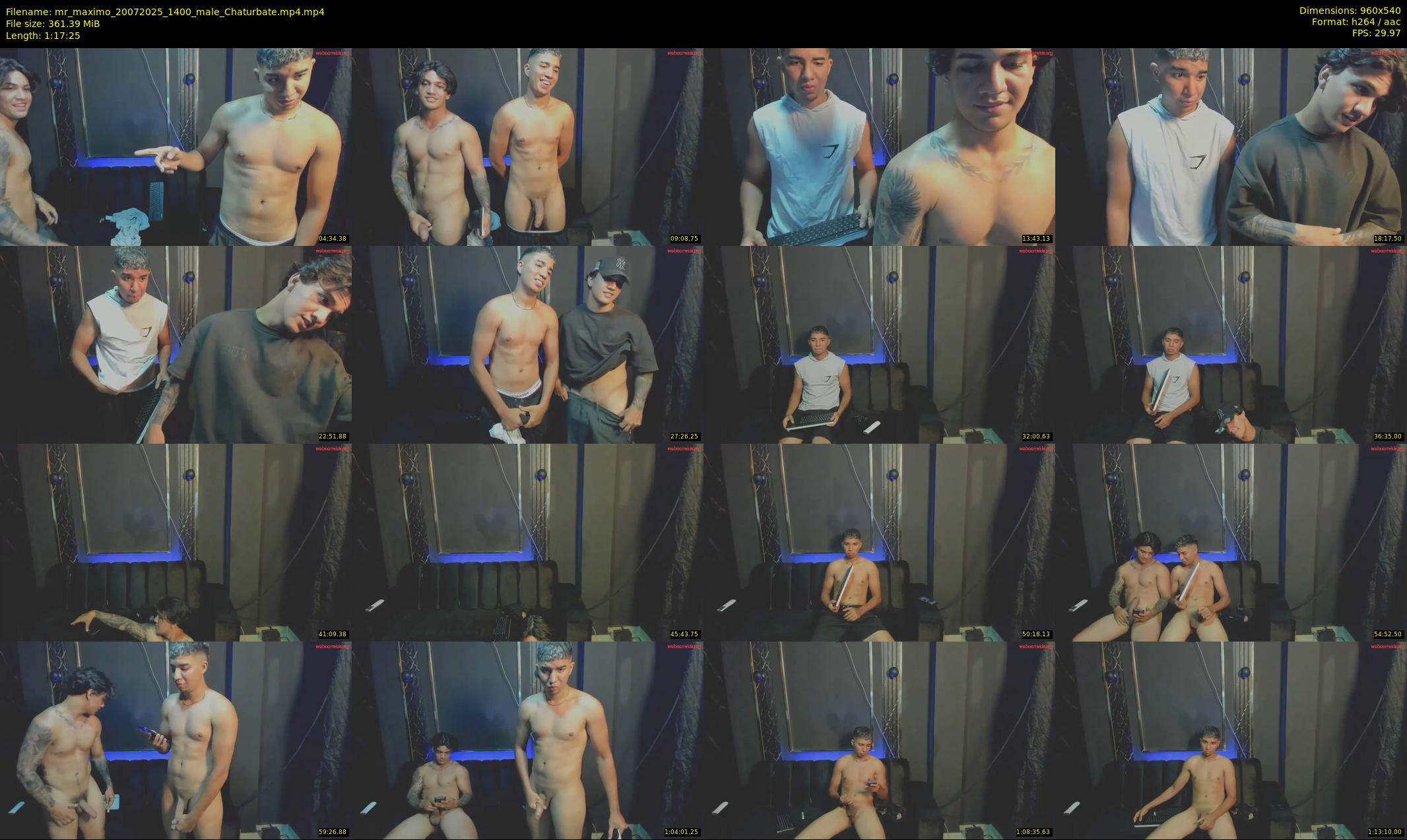 mr_maximo — 78 minute Chaturbate male cam show recording, 480p, Jul 20, 2025