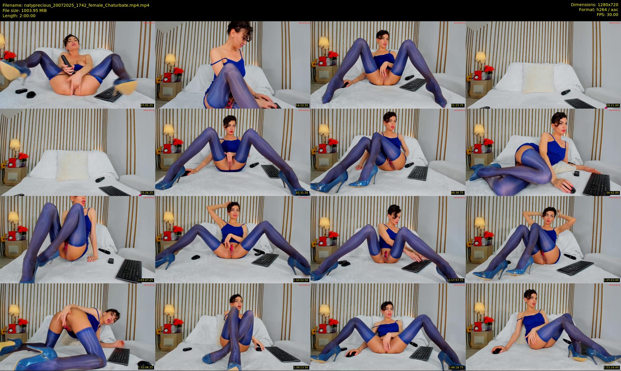 natyprecious — 120 minute Chaturbate female cam show recording, 720p, Jul 20, 2025