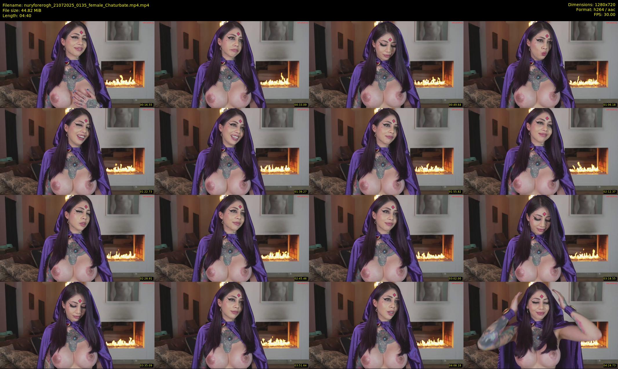 nuryforerogh — 5 minute Chaturbate female cam show recording, 720p, Jul 21, 2025