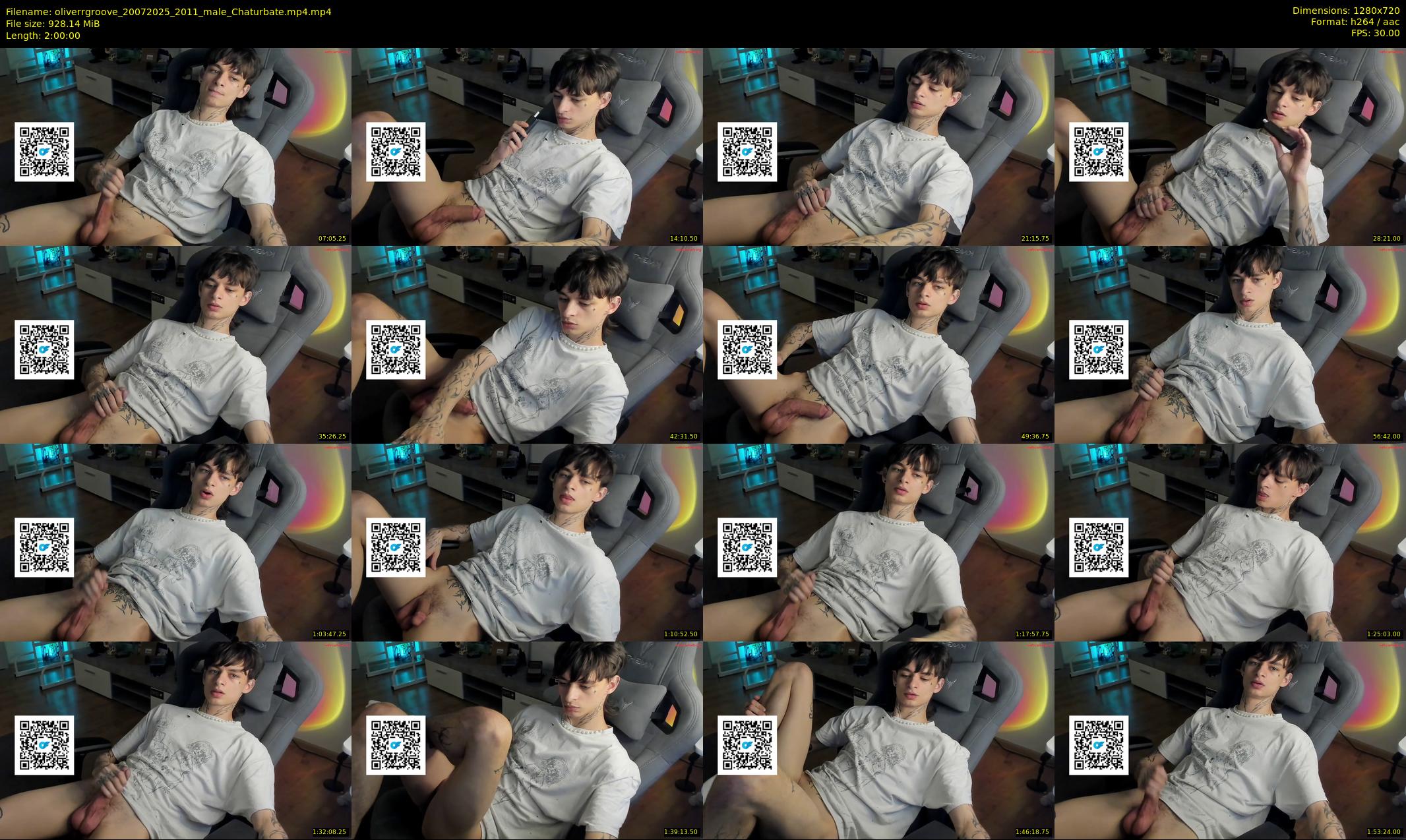 oliverrgroove — 120 minute Chaturbate male cam show recording, 720p, Jul 20, 2025