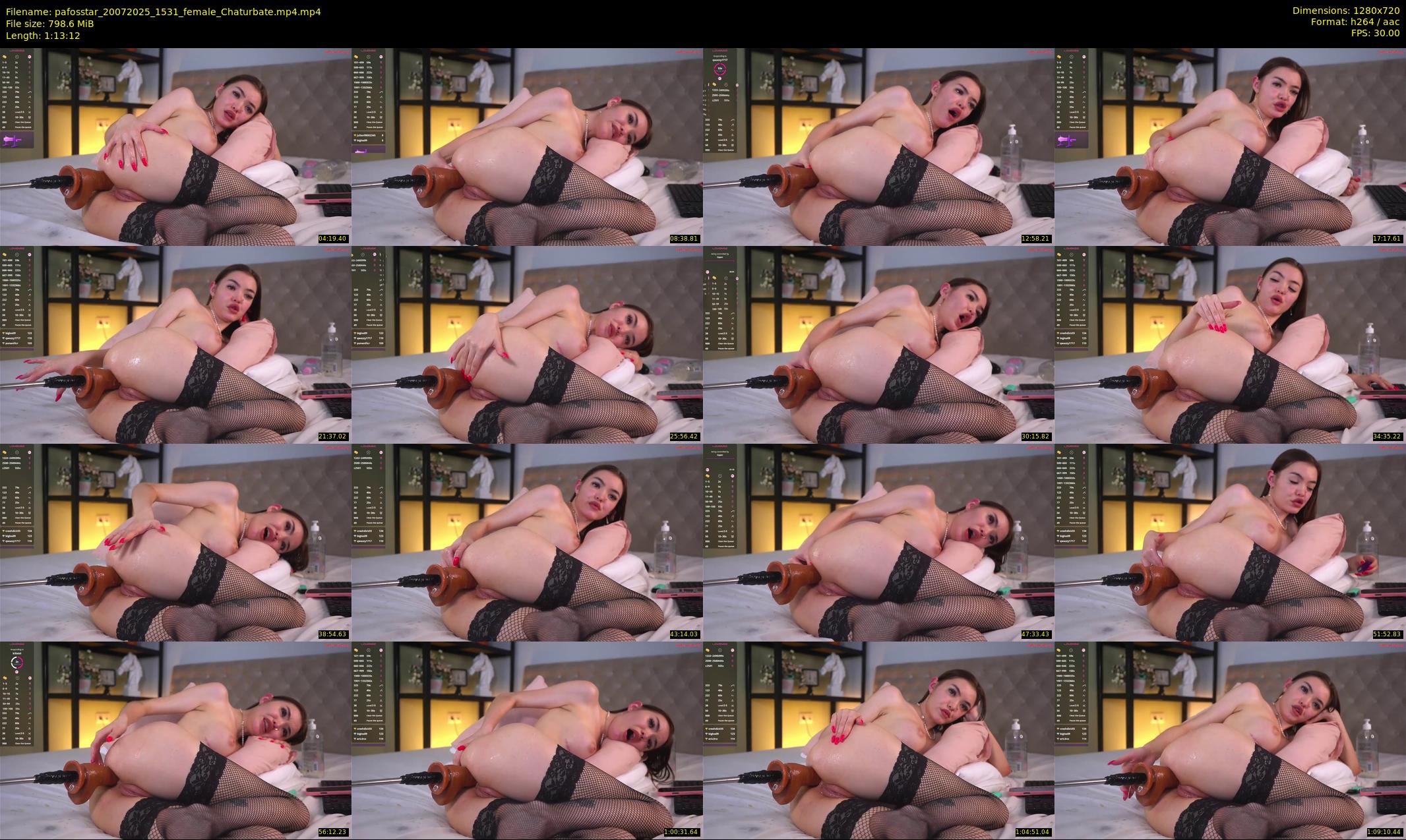 pafosstar — 74 minute Chaturbate female cam show recording, 720p, Jul 20, 2025