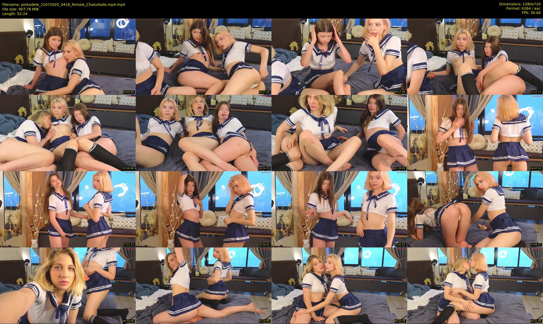 pinkadele — 53 minute Chaturbate female cam show recording, 720p, Jul 21, 2025