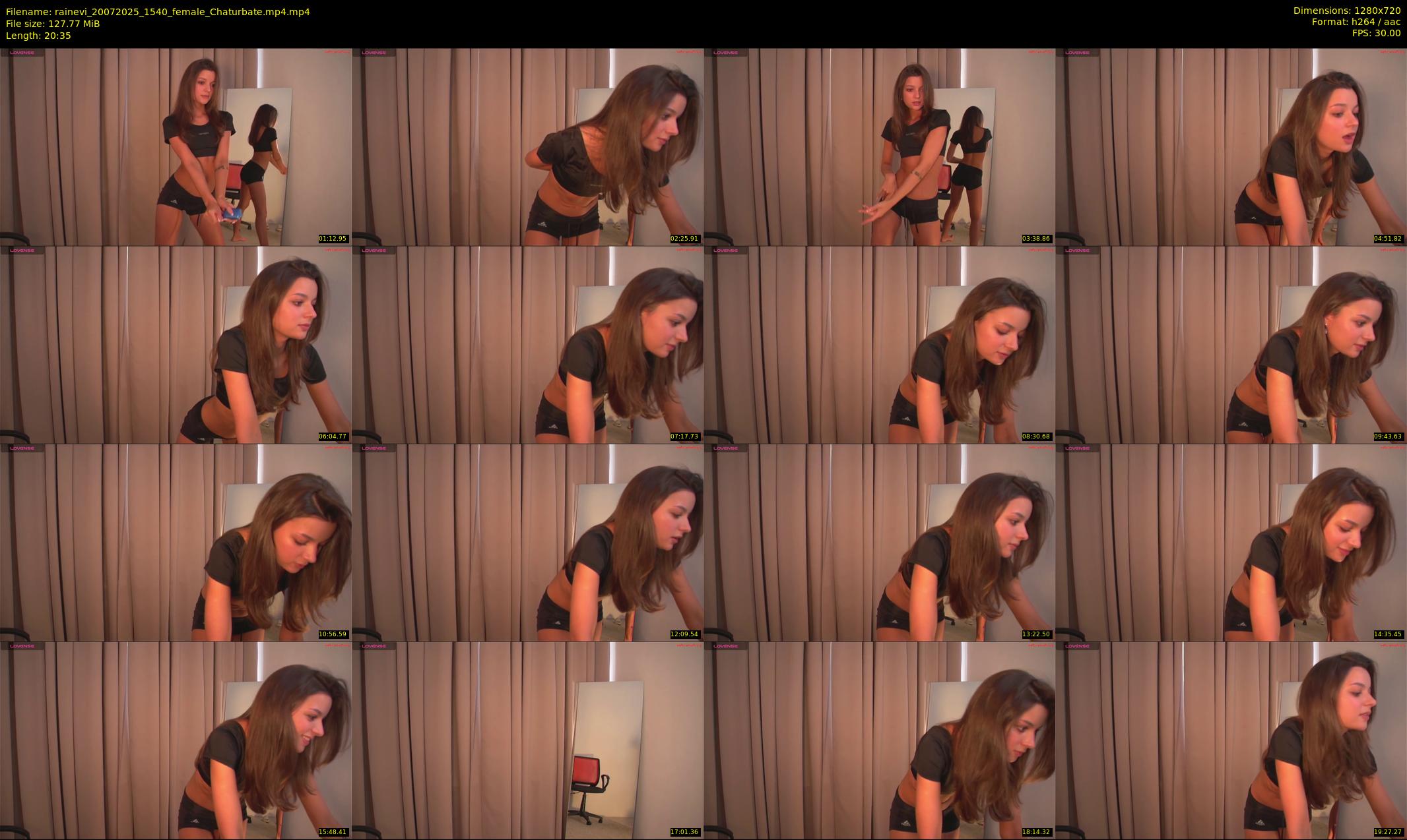 rainevi — 21 minute Chaturbate female cam show recording, 720p, Jul 20, 2025