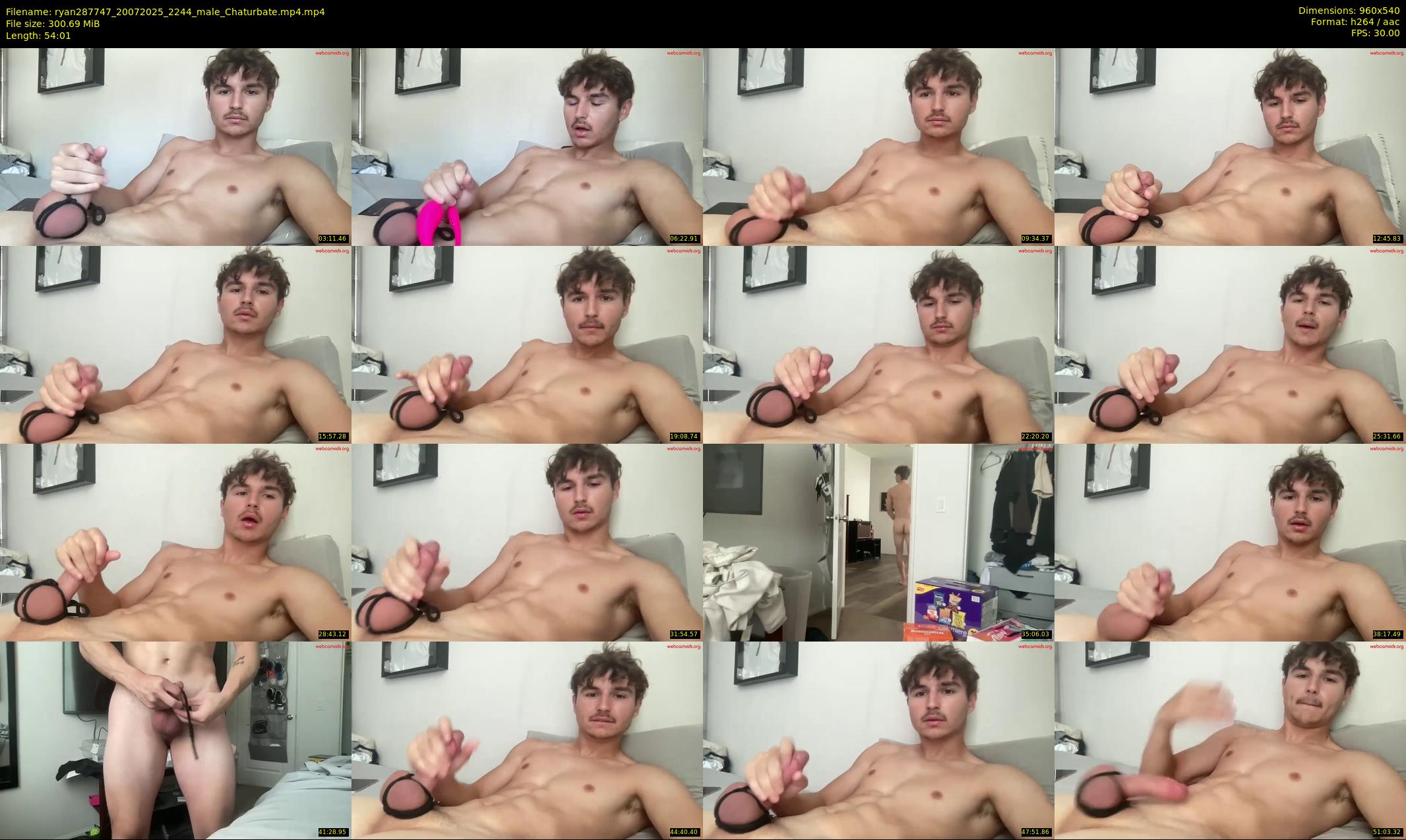 ryan287747 — 55 minute Chaturbate male cam show recording, 480p, Jul 20, 2025