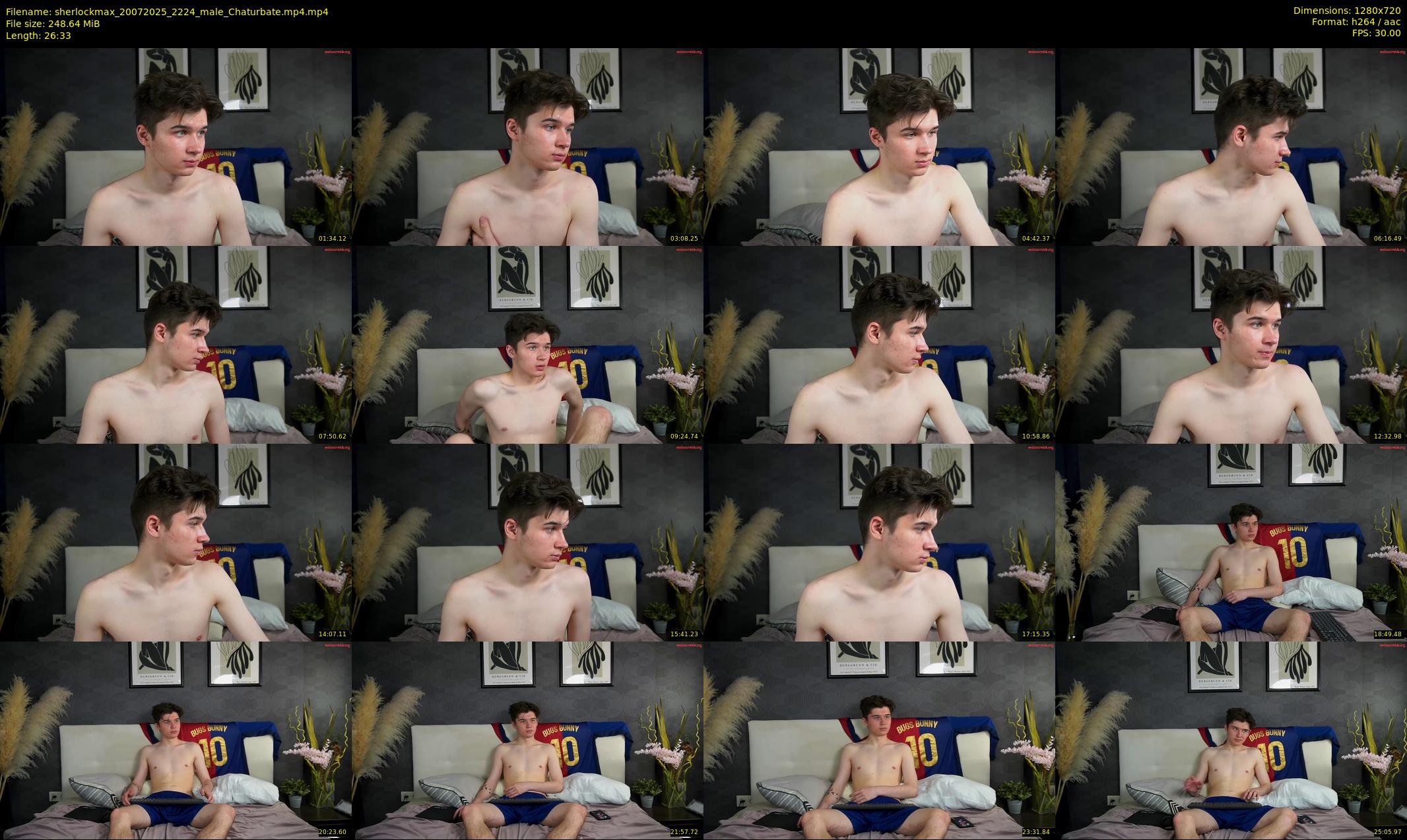 sherlockmax — 27 minute Chaturbate male cam show recording, 720p, Jul 20, 2025