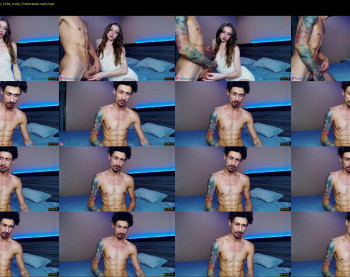 shineblue2728 — 8 minute Chaturbate couple cam show recording, 720p, Jul 20, 2025