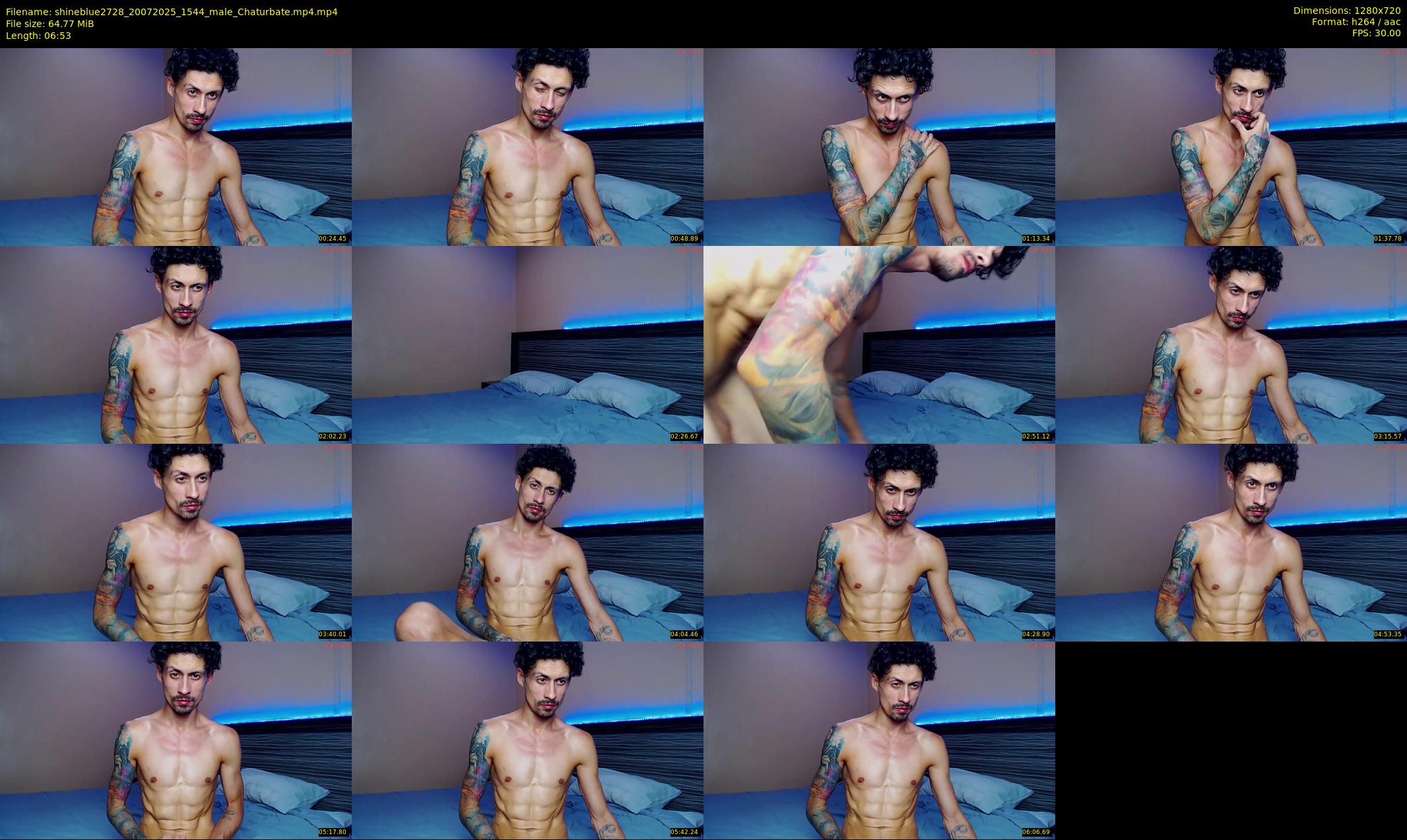 shineblue2728 — 7 minute Chaturbate couple cam show recording, 720p, Jul 20, 2025