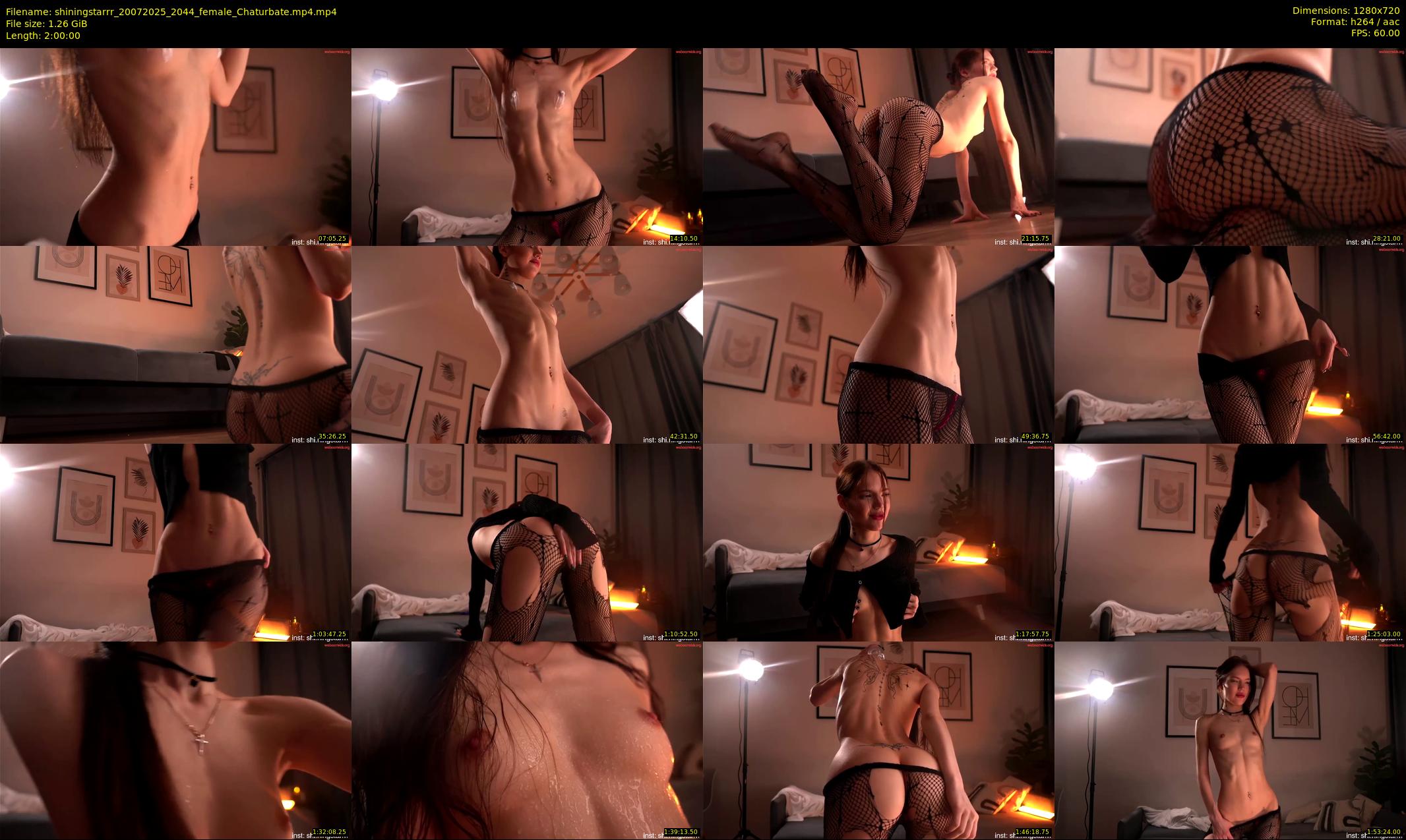 shiningstarrr — 120 minute Chaturbate female cam show recording, 720p, Jul 20, 2025