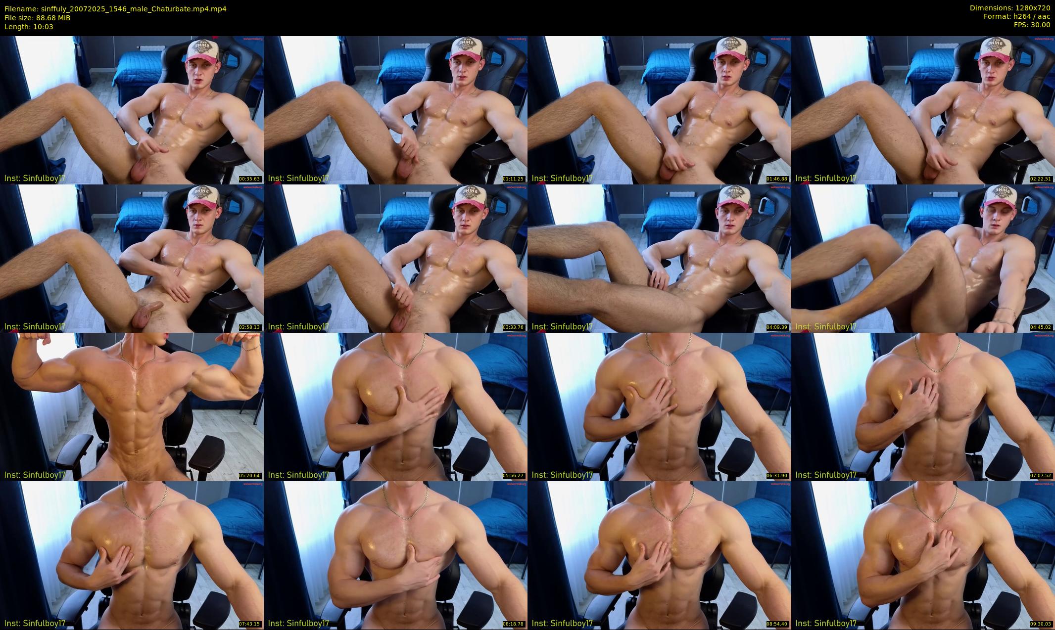 sinffuly — 11 minute Chaturbate male cam show recording, 720p, Jul 20, 2025