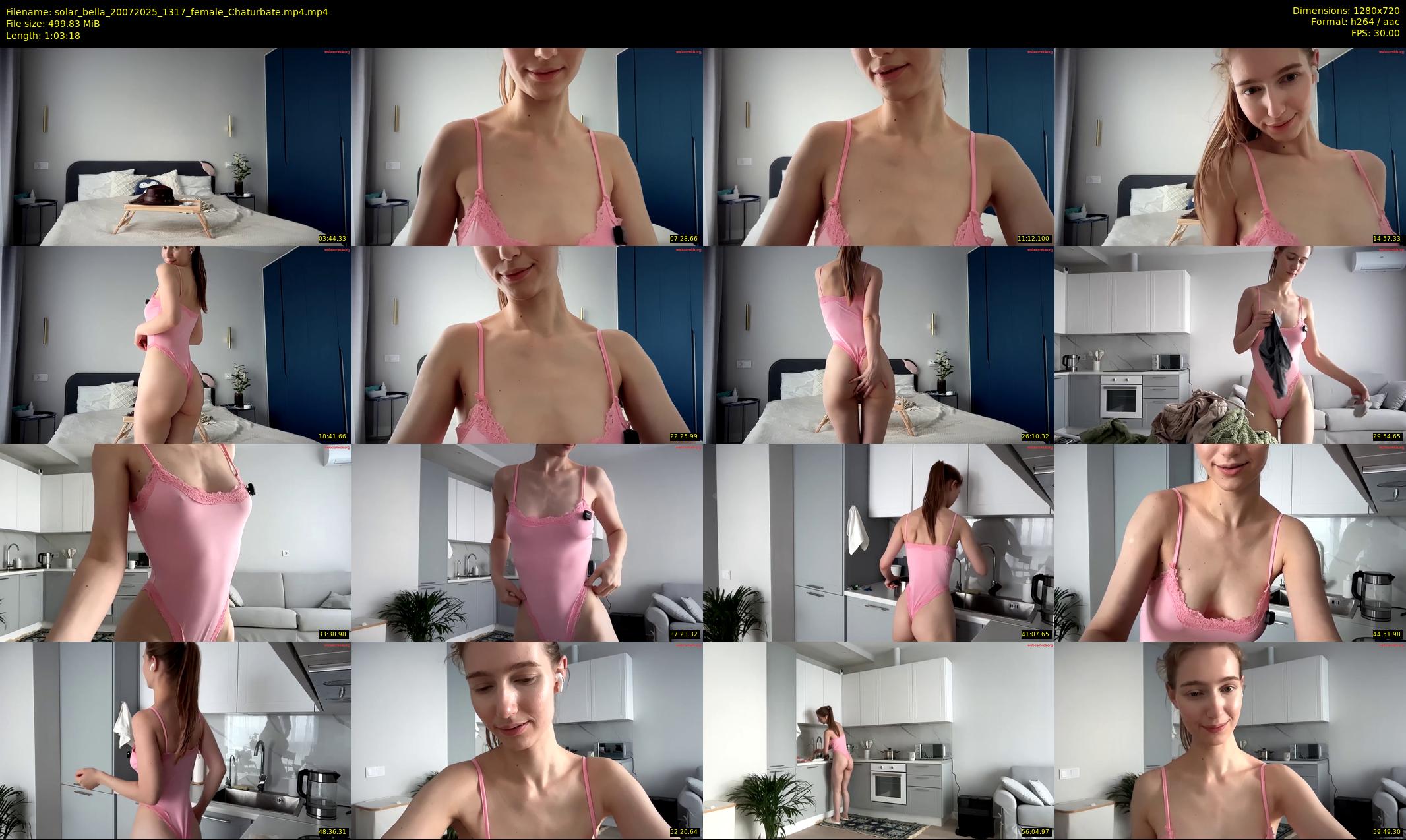 solar_bella — 64 minute Chaturbate female cam show recording, 720p, Jul 20, 2025