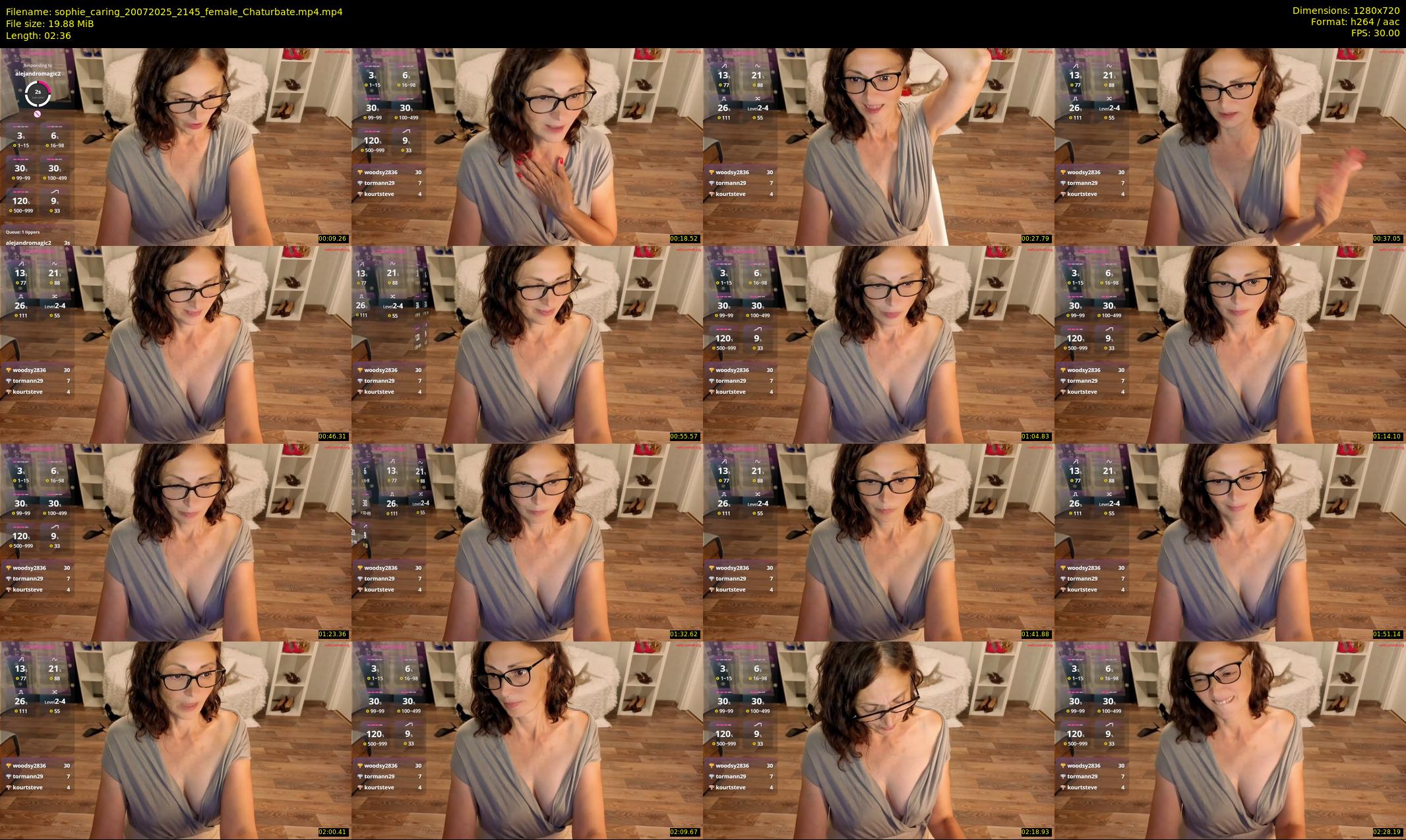 sophie_caring — 3 minute Chaturbate female cam show recording, 720p, Jul 20, 2025