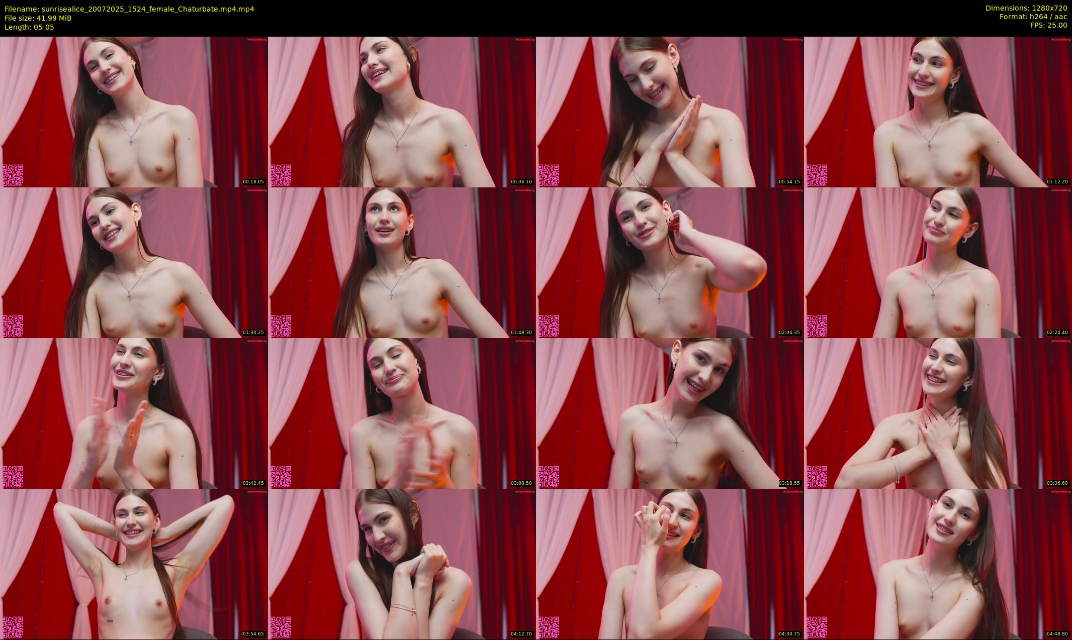 sunrisealice — 6 minute Chaturbate female cam show recording, 720p, Jul 20, 2025