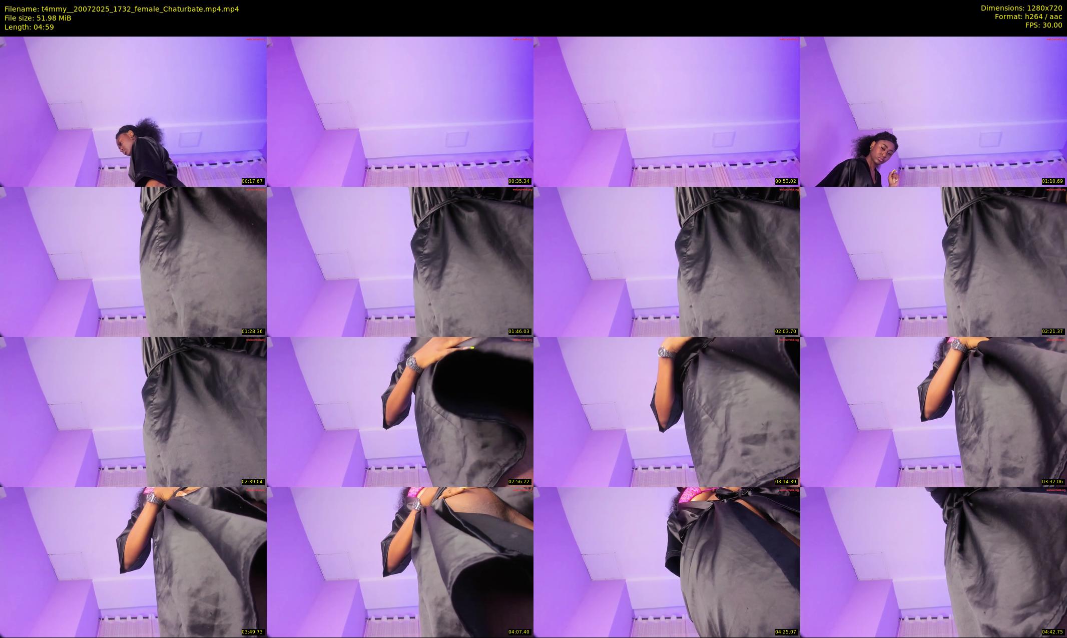 t4mmy_ — 5 minute Chaturbate female cam show recording, 720p, Jul 20, 2025