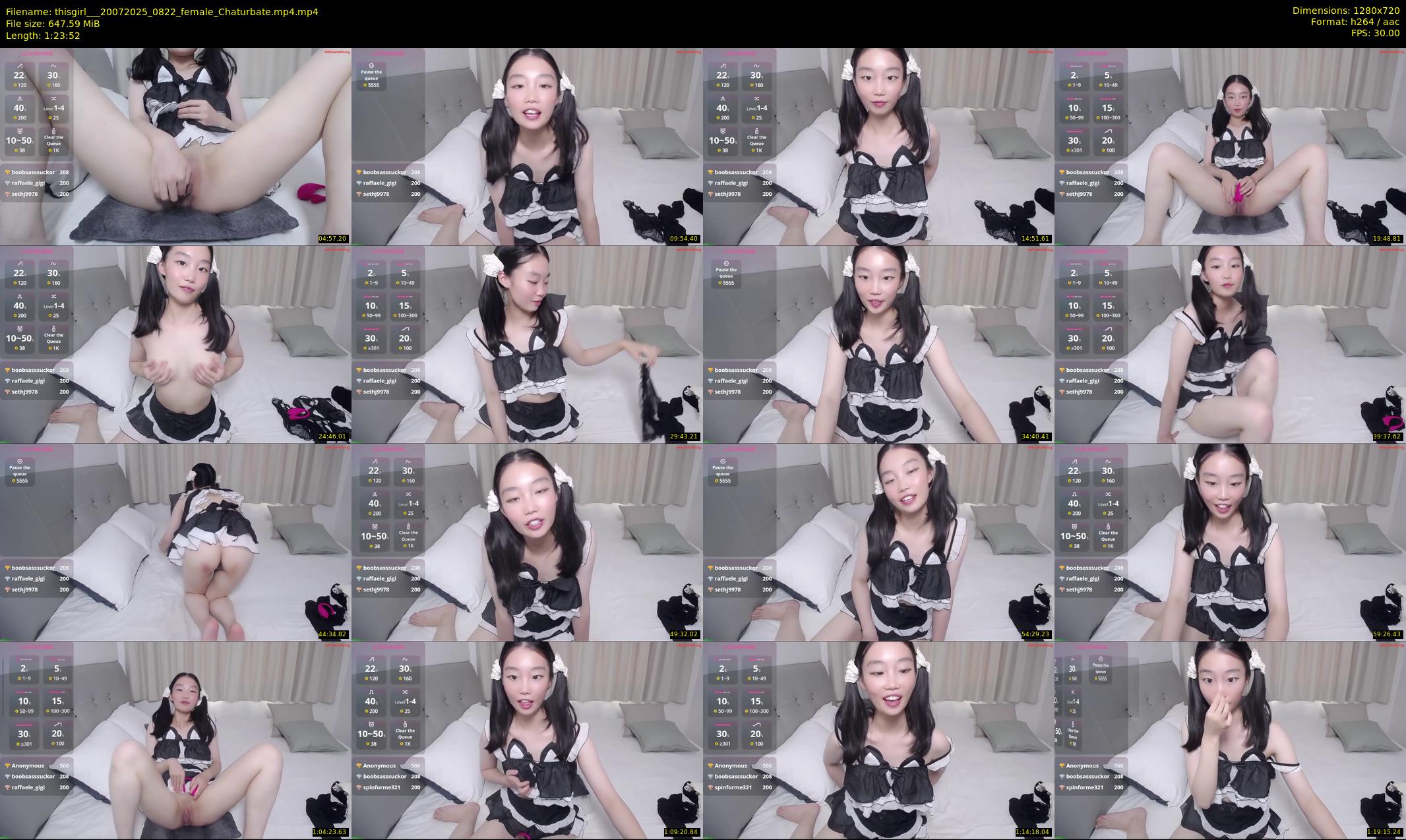 thisgirl__ — 84 minute Chaturbate female cam show recording, 720p, Jul 20, 2025