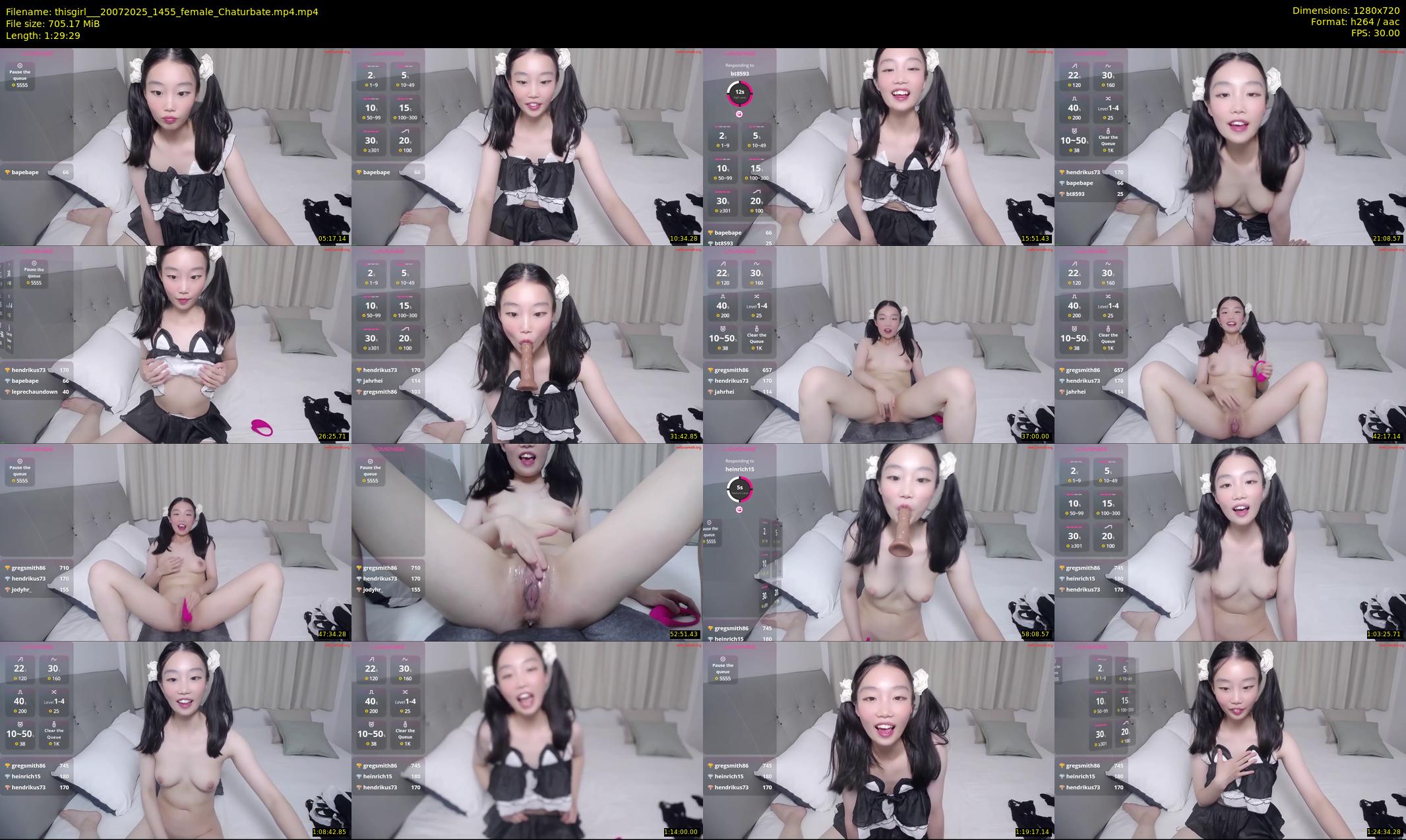 thisgirl__ — 90 minute Chaturbate female cam show recording, 720p, Jul 20, 2025