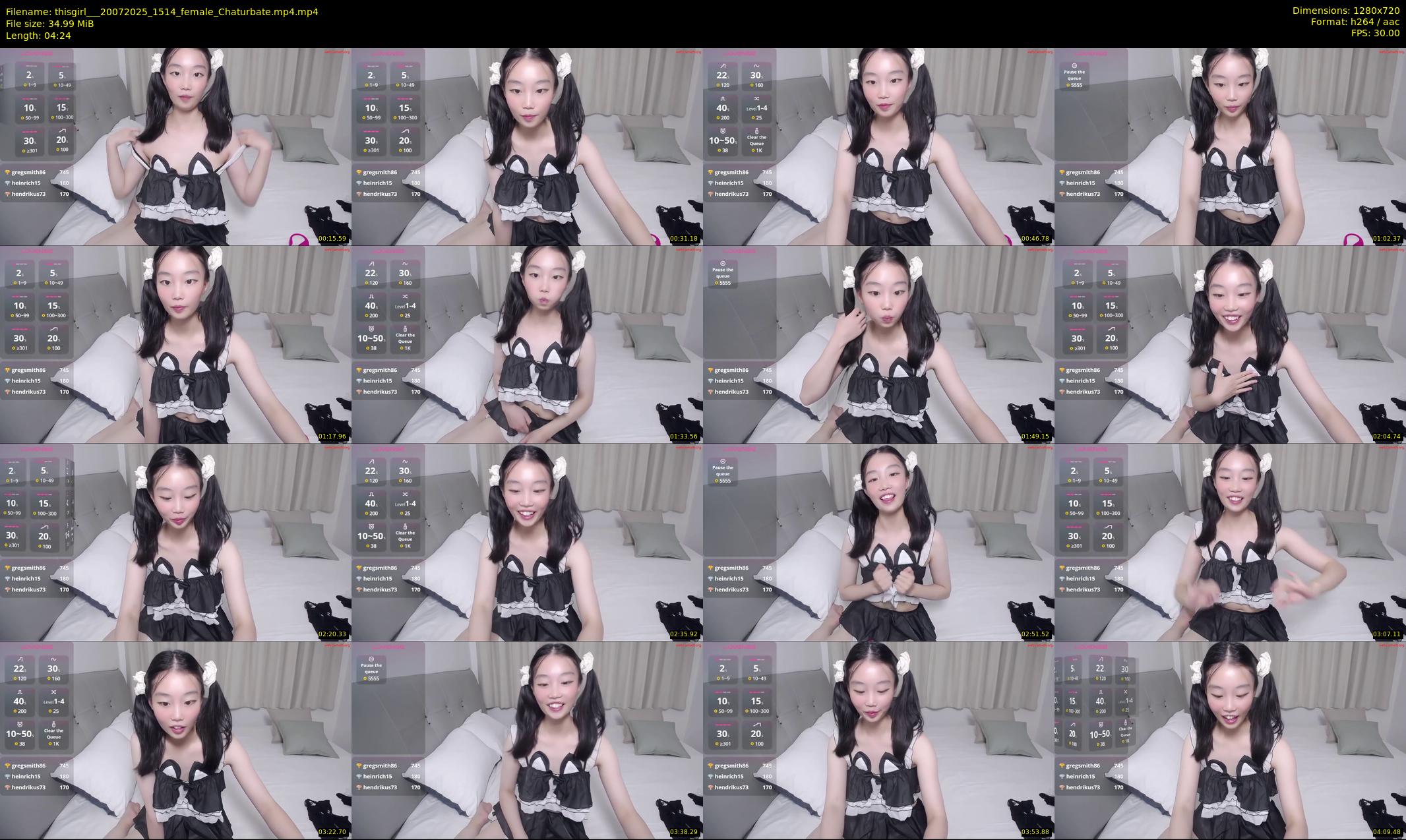 thisgirl__ — 5 minute Chaturbate female cam show recording, 720p, Jul 20, 2025