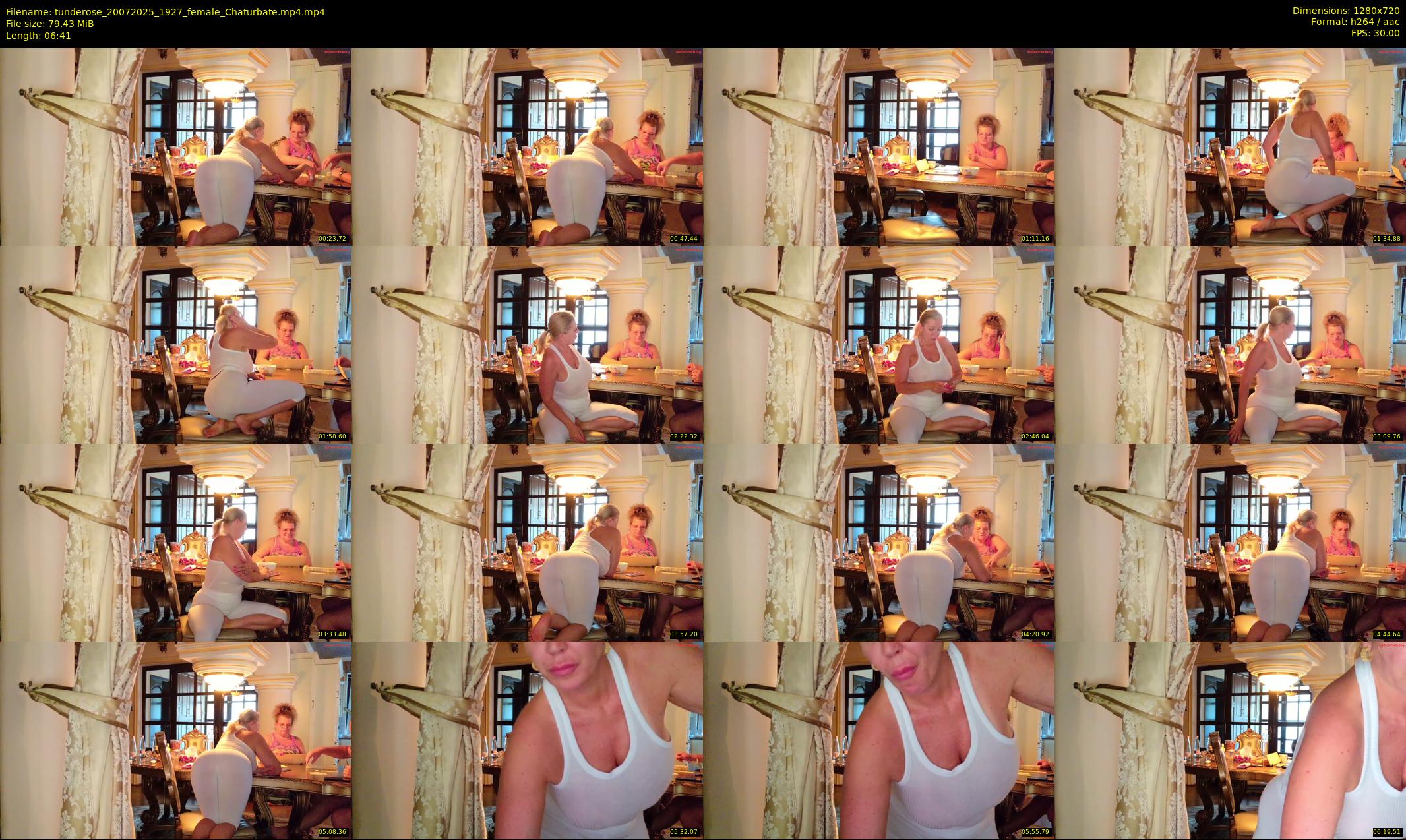 tunderose — 7 minute Chaturbate female cam show recording, 720p, Jul 20, 2025