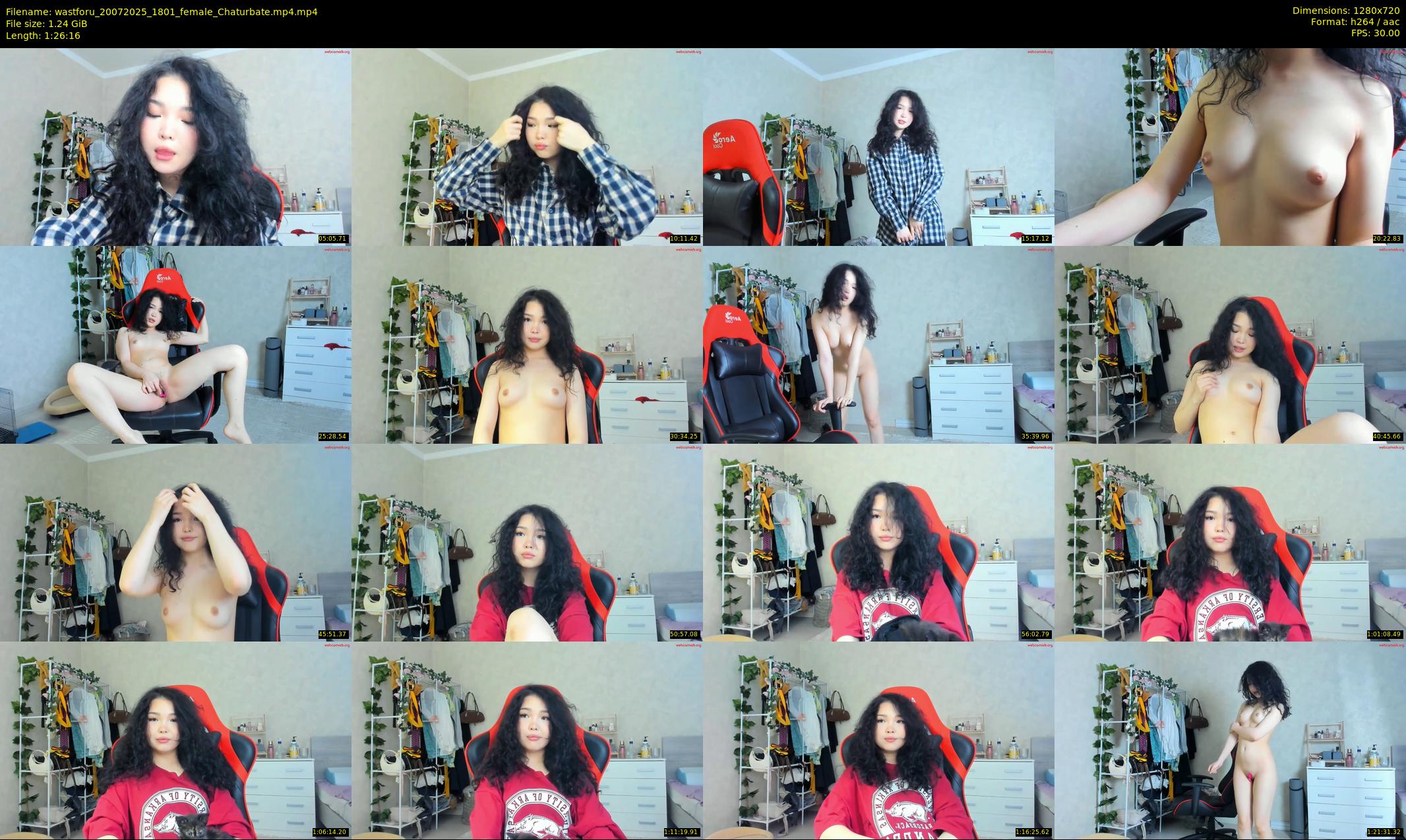 wastforu — 87 minute Chaturbate female cam show recording, 720p, Jul 20, 2025