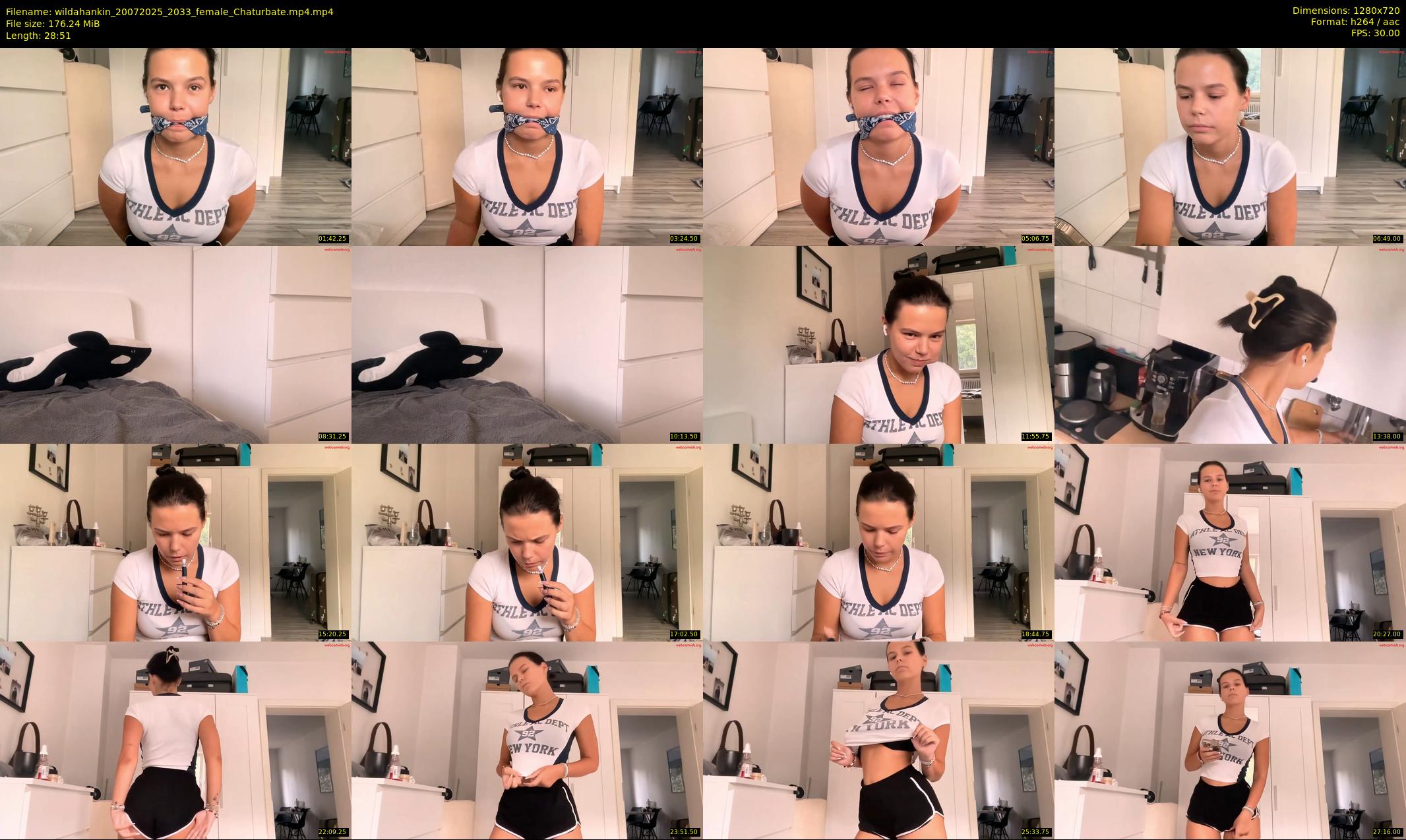 wildahankin — 29 minute Chaturbate female cam show recording, 720p, Jul 20, 2025