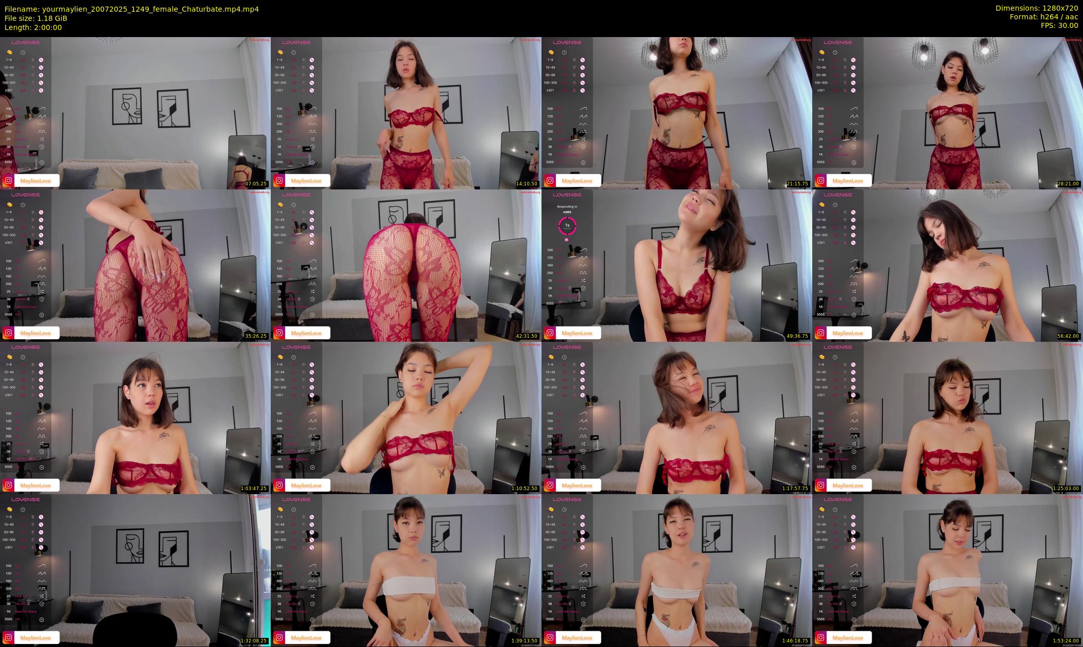 yourmaylien — 120 minute Chaturbate female cam show recording, 720p, Jul 20, 2025