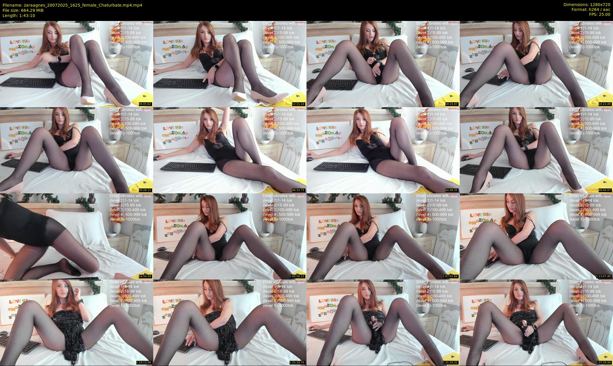 zaraagnes — 104 minute Chaturbate female cam show recording, 720p, Jul 20, 2025