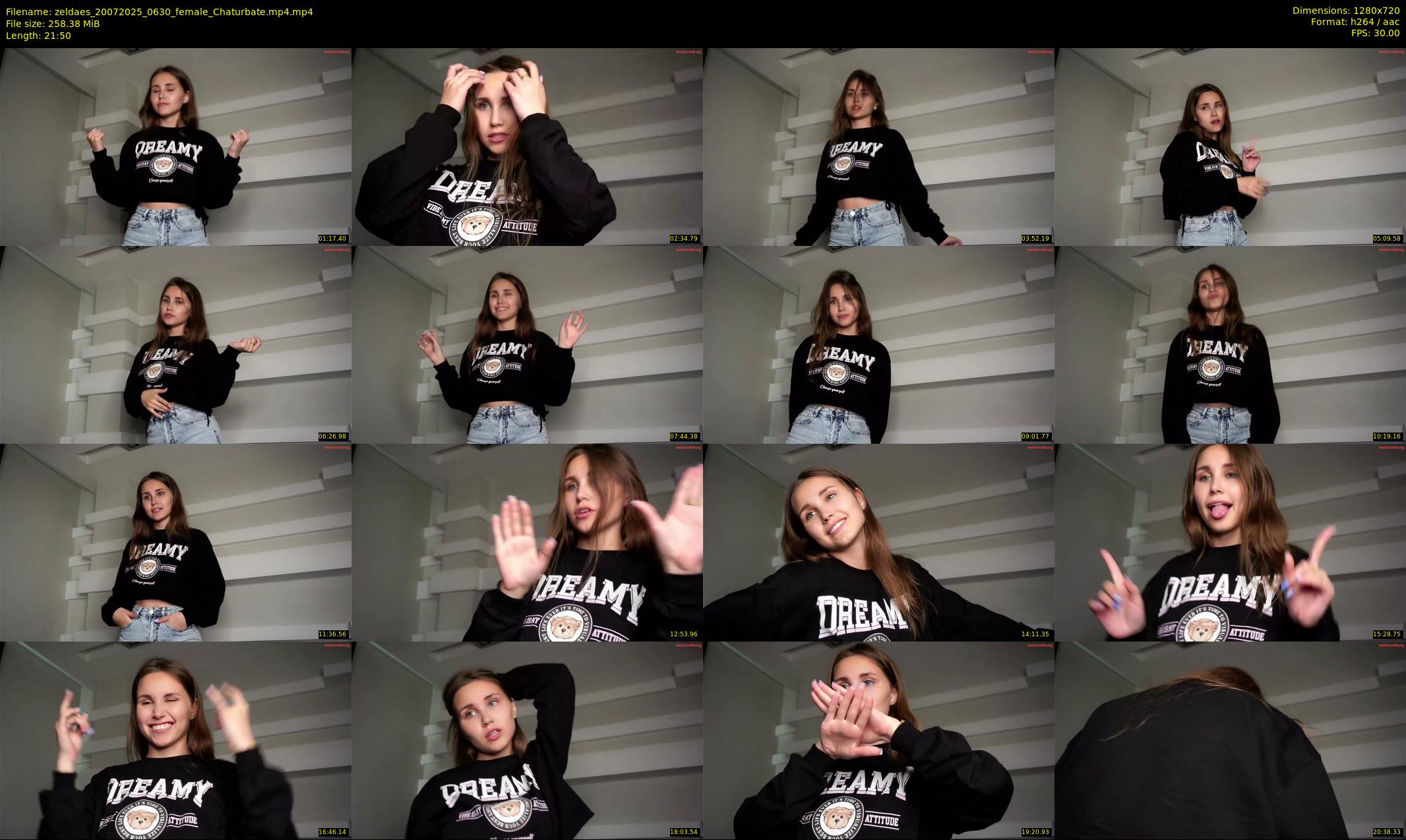 zeldaes — 22 minute Chaturbate female cam show recording, 720p, Jul 20, 2025