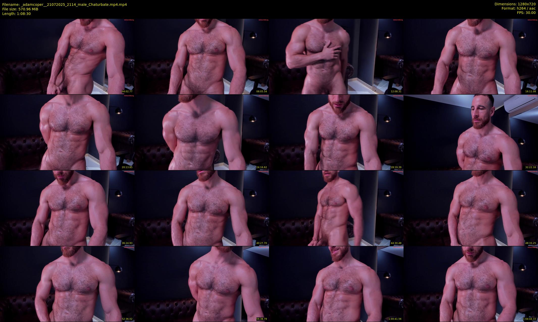 _adamcoper_ — 69 minute Chaturbate male cam show recording, 720p, Jul 21, 2025