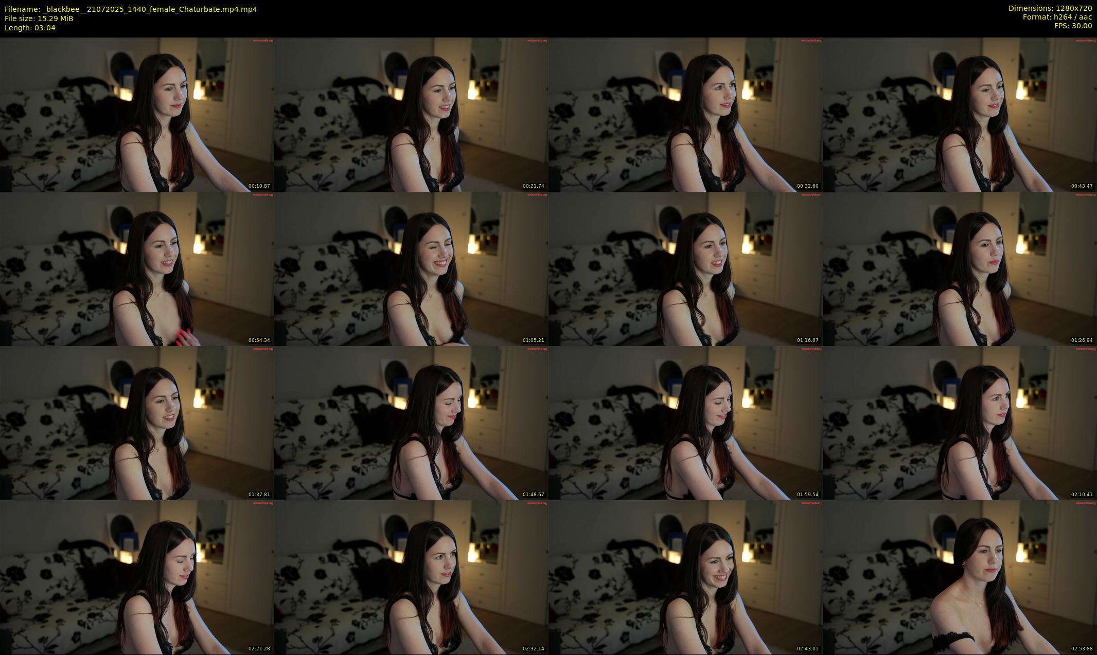 _blackbee_ — 4 minute Chaturbate female cam show recording, 720p, Jul 21, 2025