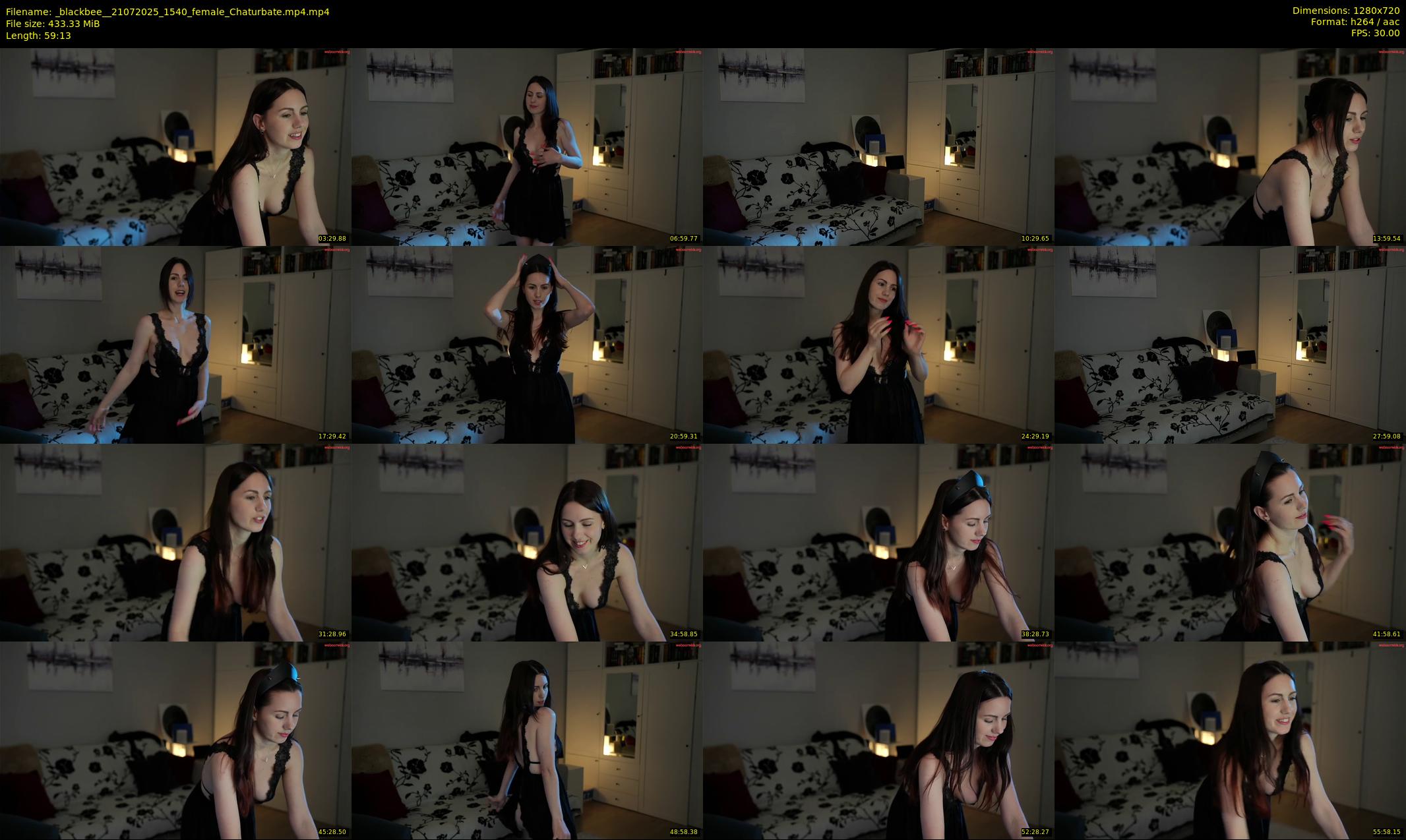 _blackbee_ — 60 minute Chaturbate female cam show recording, 720p, Jul 21, 2025