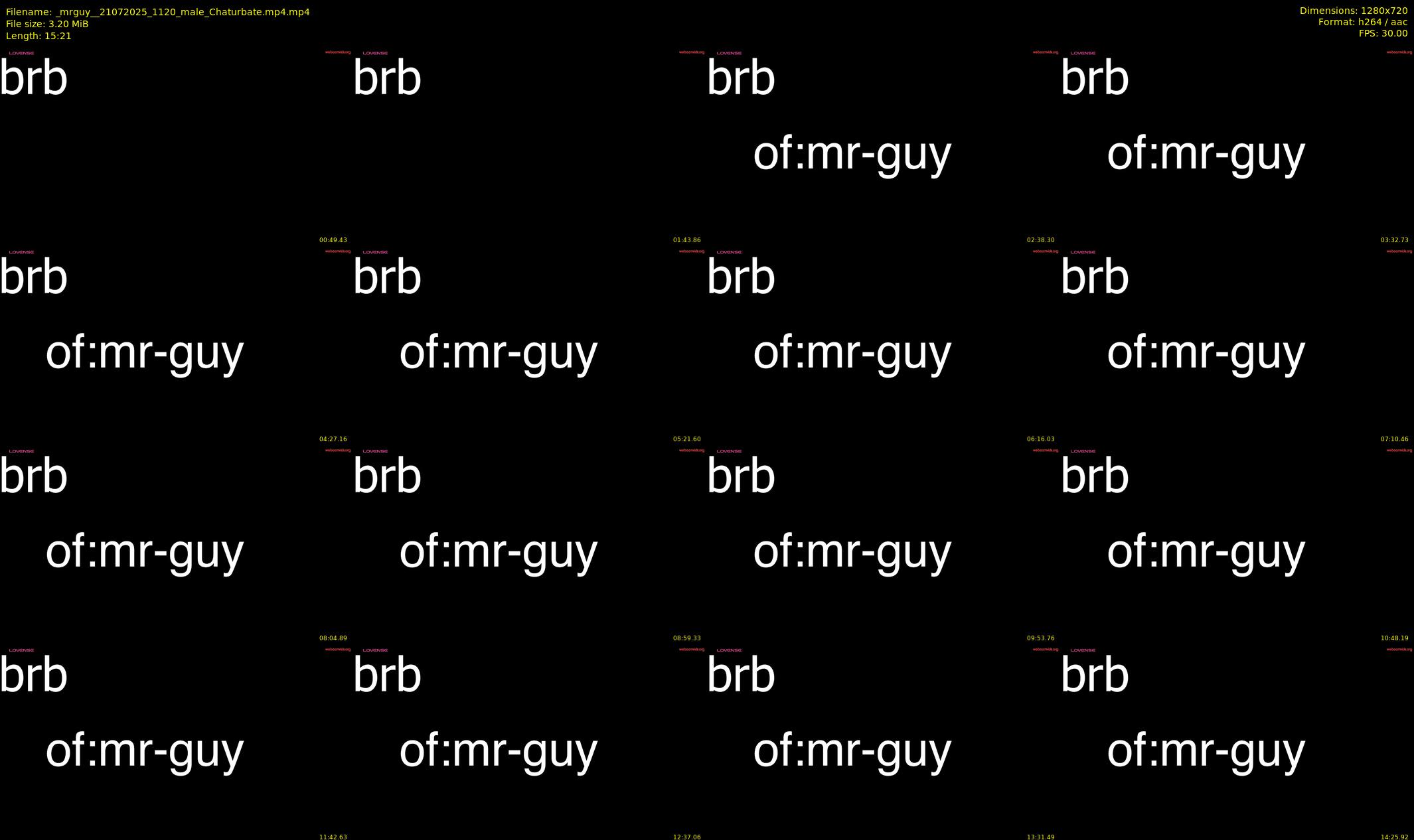 _mrguy_ — 16 minute Chaturbate male cam show recording, 720p, Jul 21, 2025
