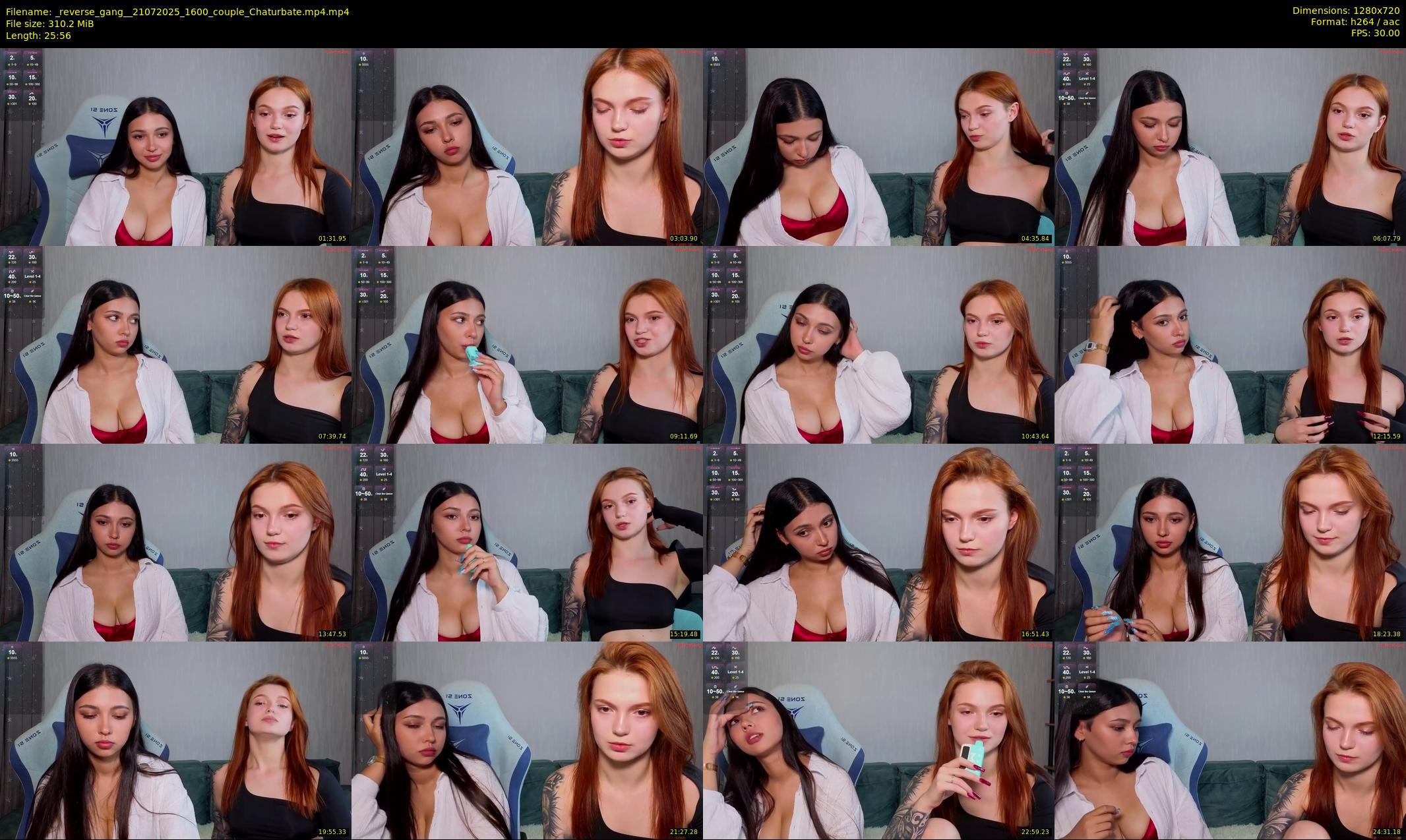_reverse_gang_ — 26 minute Chaturbate couple cam show recording, 720p, Jul 21, 2025