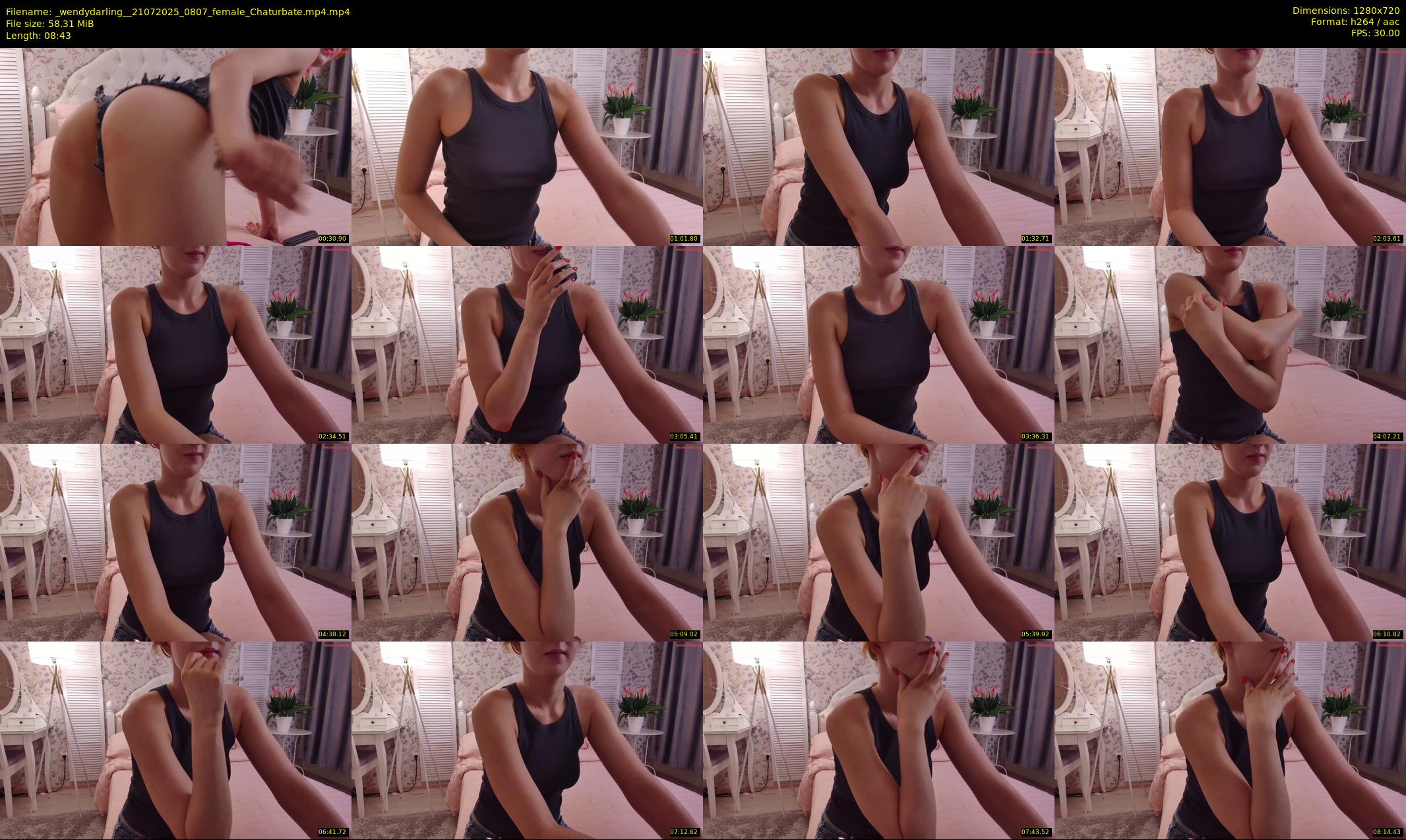 _wendydarling_ — 9 minute Chaturbate female cam show recording, 720p, Jul 21, 2025