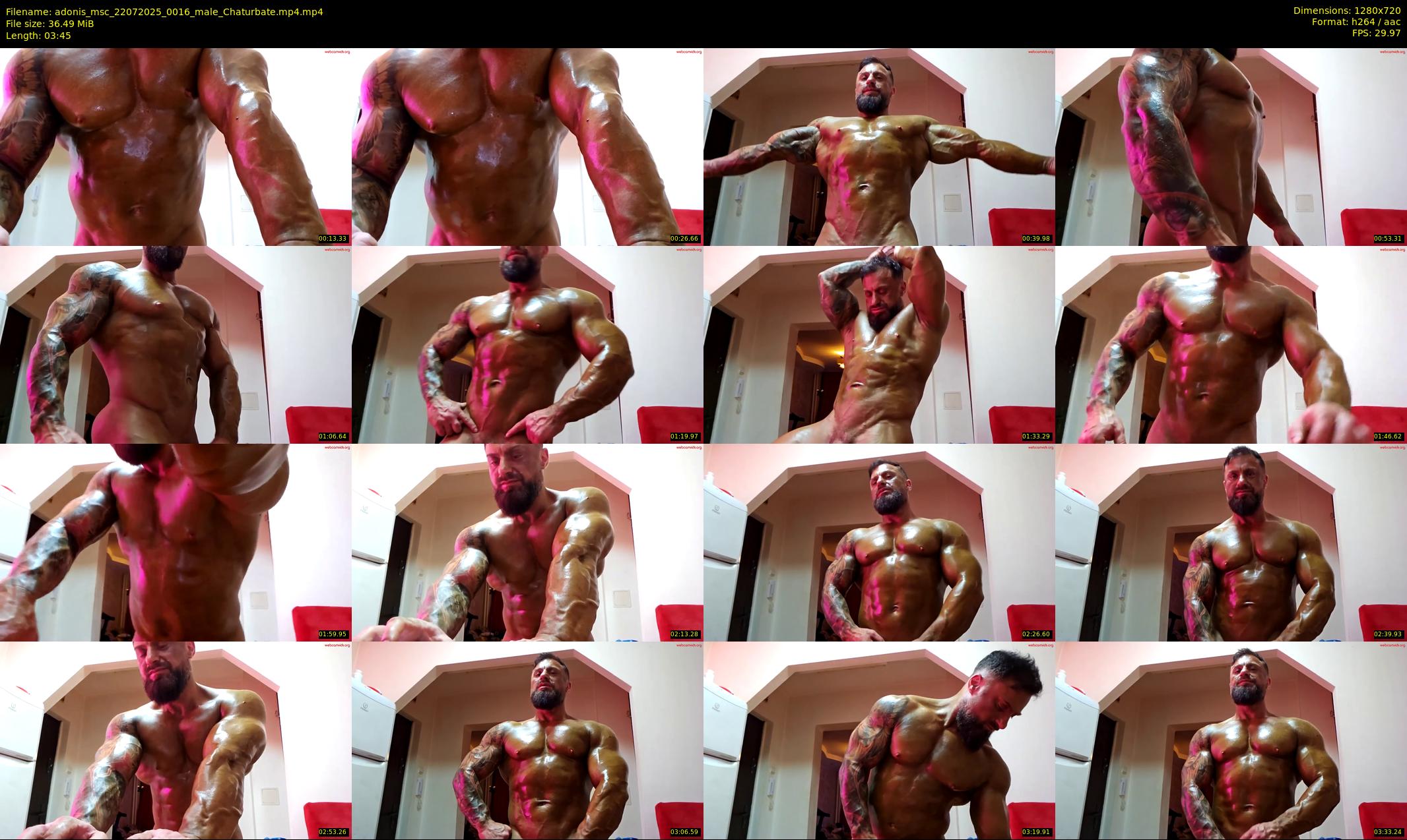 adonis_msc — 4 minute Chaturbate male cam show recording, 720p, Jul 22, 2025