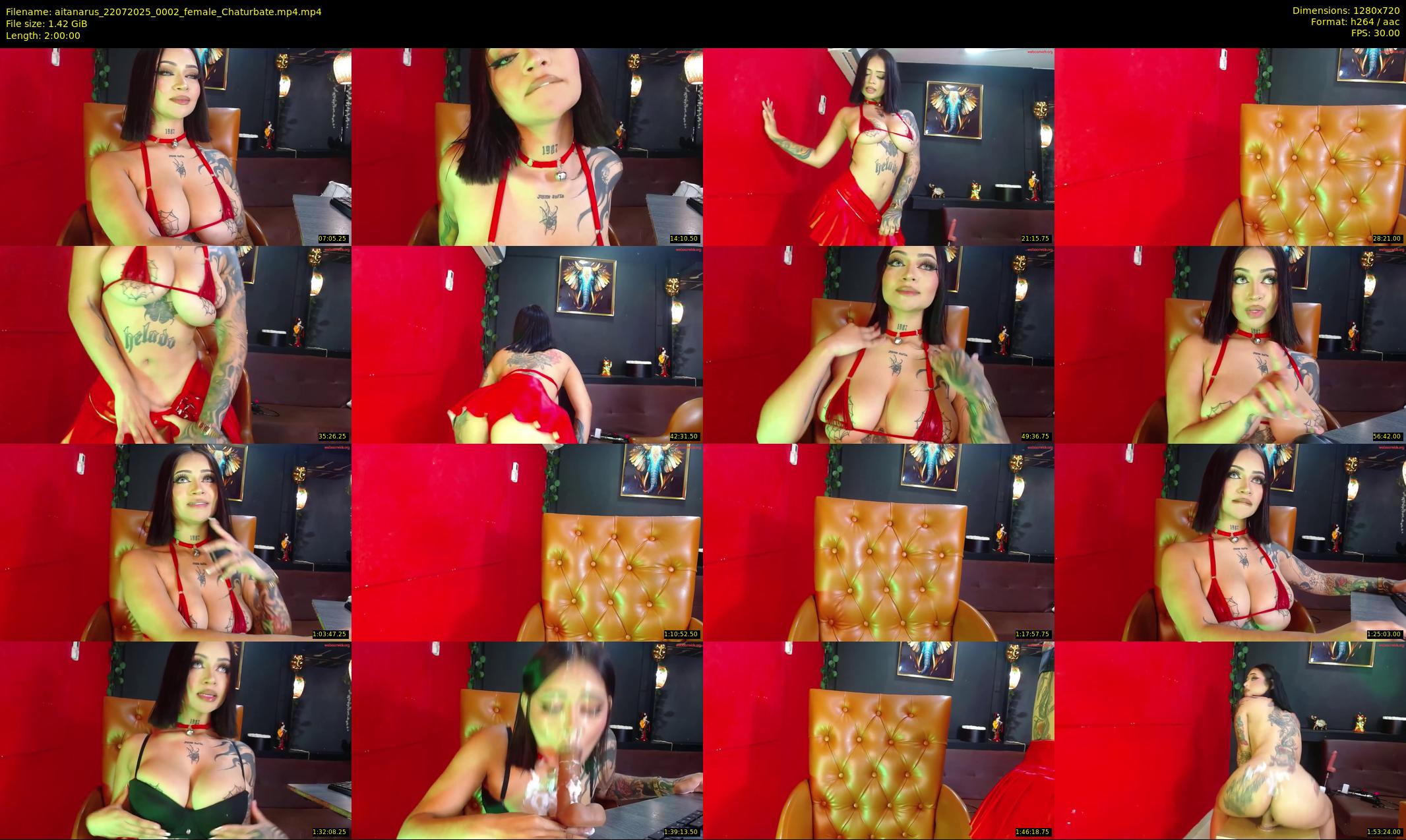 aitanarus — 120 minute Chaturbate female cam show recording, 720p, Jul 22, 2025