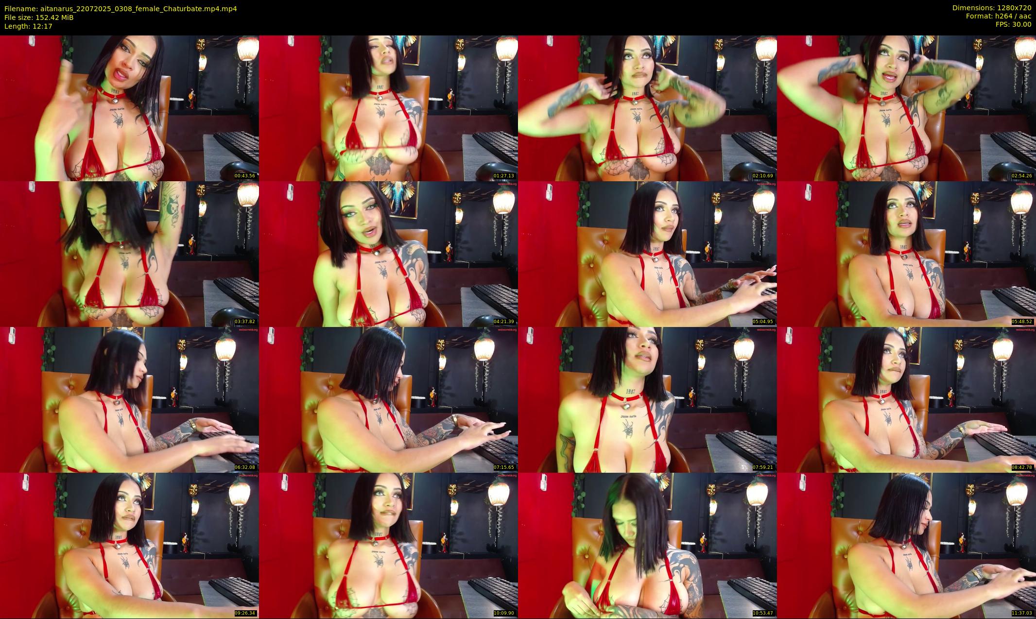 aitanarus — 13 minute Chaturbate female cam show recording, 720p, Jul 22, 2025
