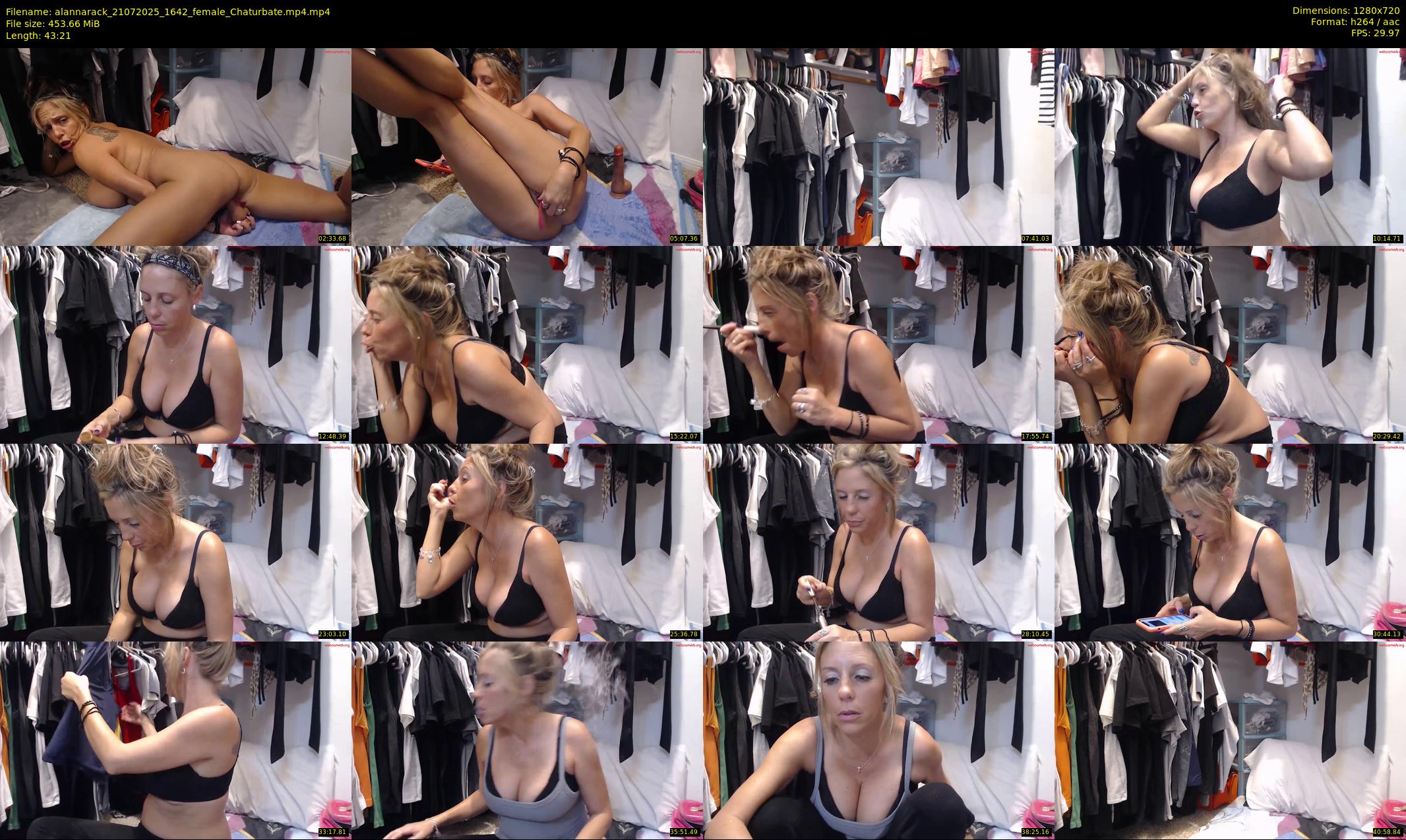 alannarack — 44 minute Chaturbate female cam show recording, 720p, Jul 21, 2025