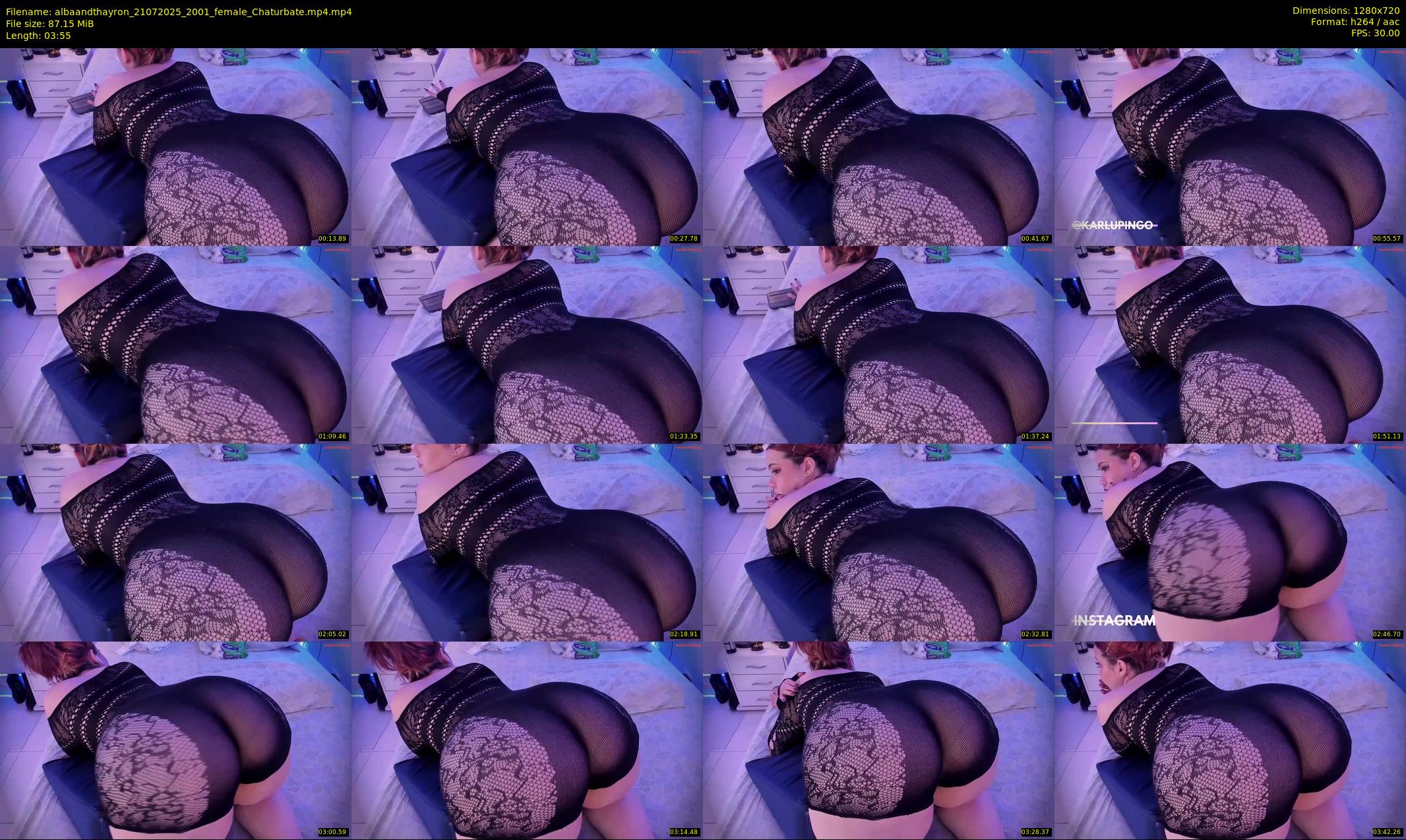 albaandthayron — 4 minute Chaturbate couple cam show recording, 720p, Jul 21, 2025