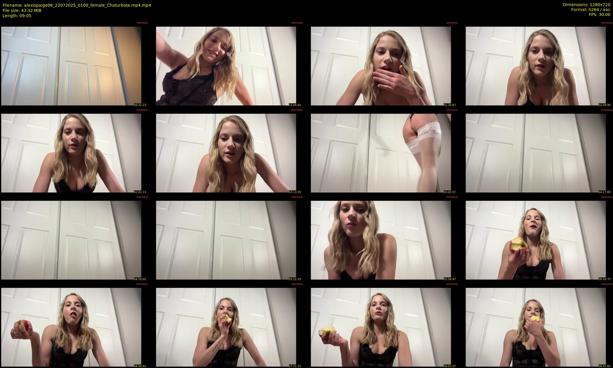alexispaige06 — 10 minute Chaturbate female cam show recording, 720p, Jul 22, 2025