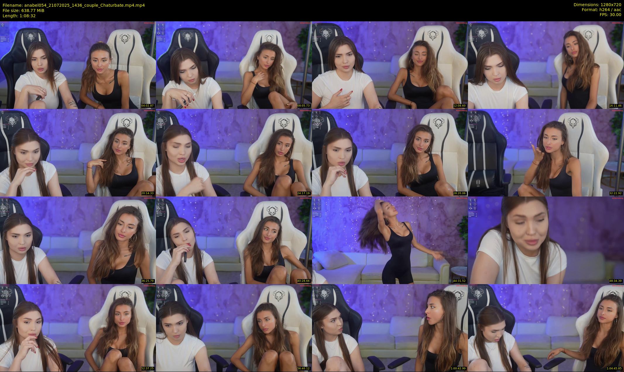 anabel054 — 69 minute Chaturbate female cam show recording, 720p, Jul 21, 2025