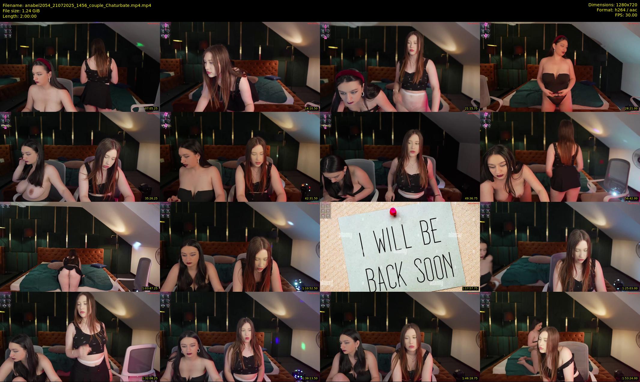 anabel2054 — 120 minute Chaturbate female cam show recording, 720p, Jul 21, 2025