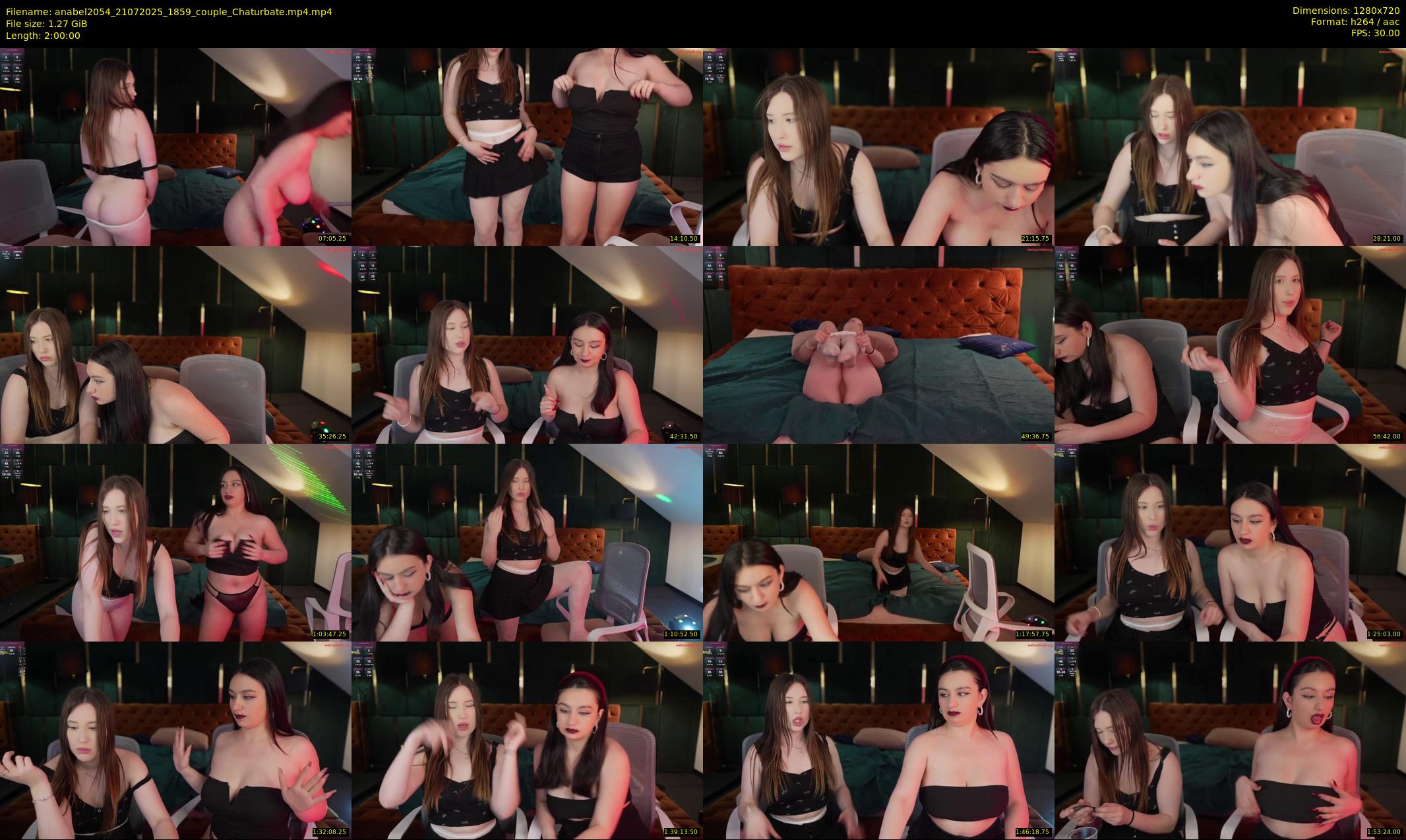 anabel2054 — 120 minute Chaturbate female cam show recording, 720p, Jul 21, 2025