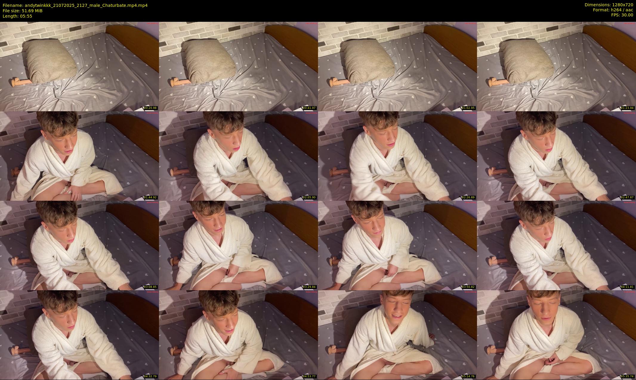 andytwinkkk — 6 minute Chaturbate male cam show recording, 720p, Jul 21, 2025