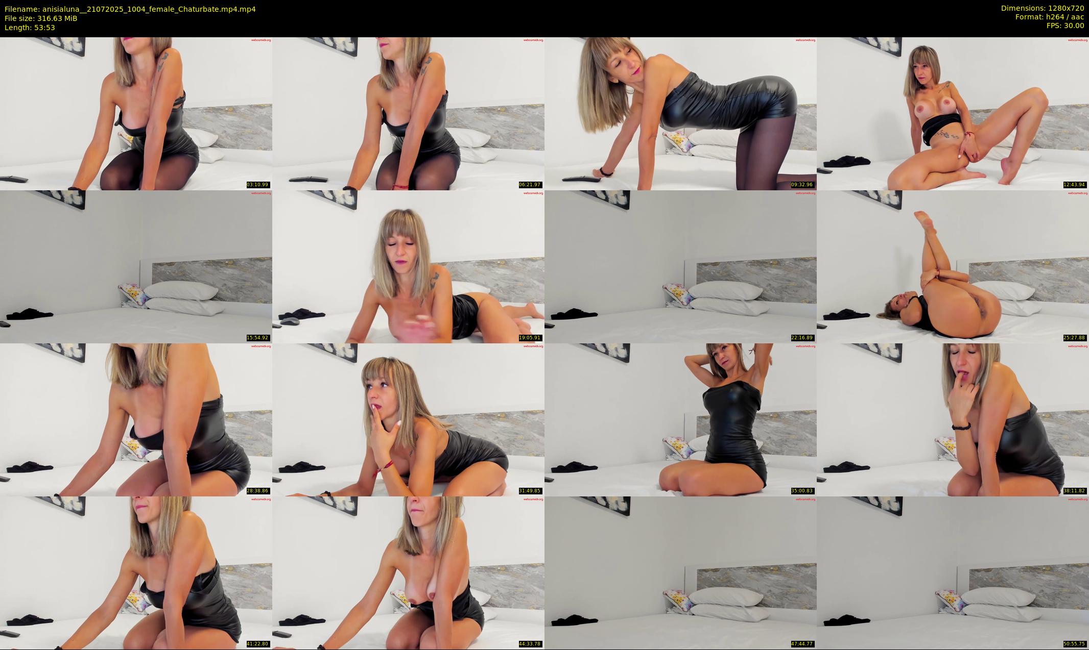 anisialuna_ — 54 minute Chaturbate female cam show recording, 720p, Jul 21, 2025