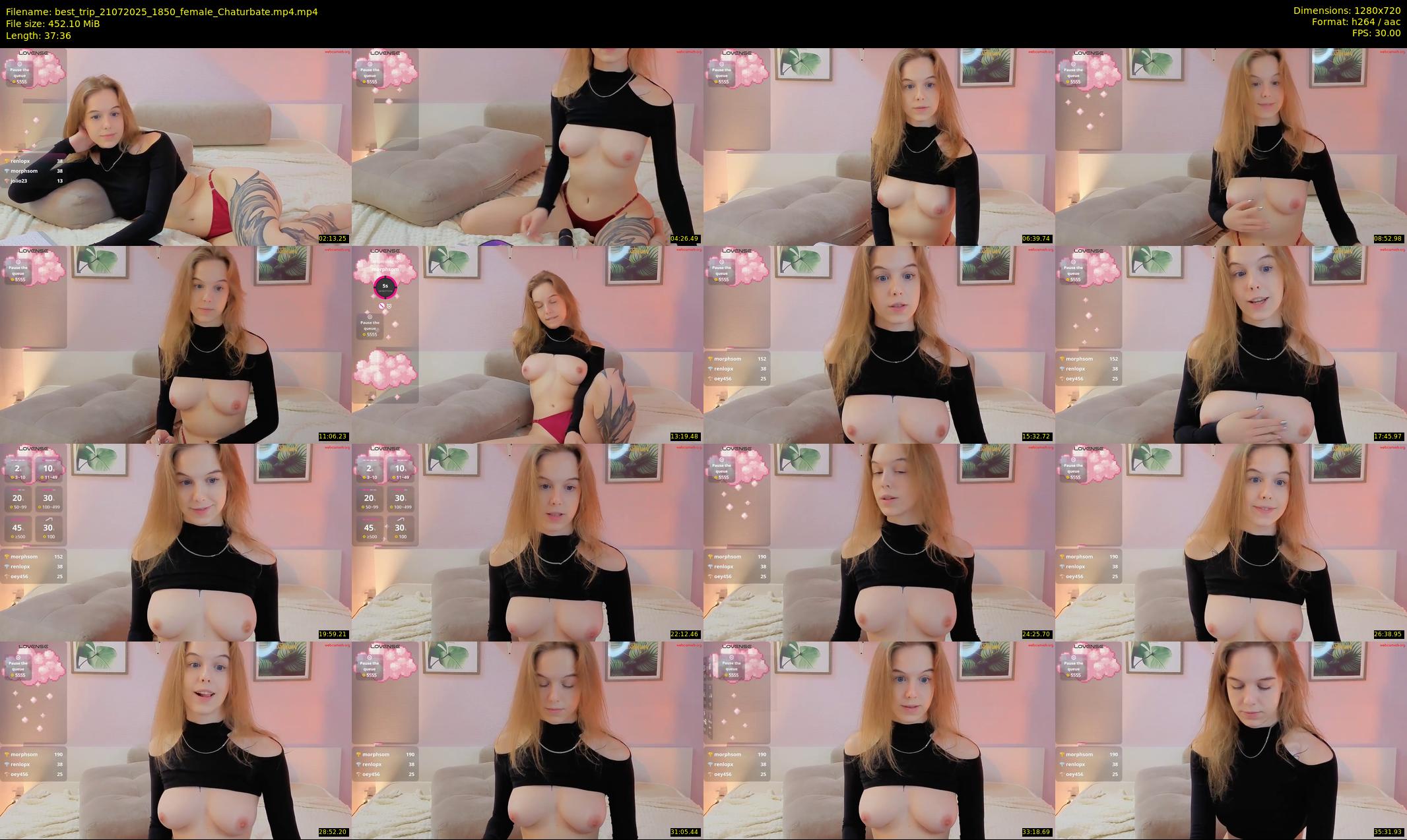 best_trip — 38 minute Chaturbate couple cam show recording, 720p, Jul 21, 2025